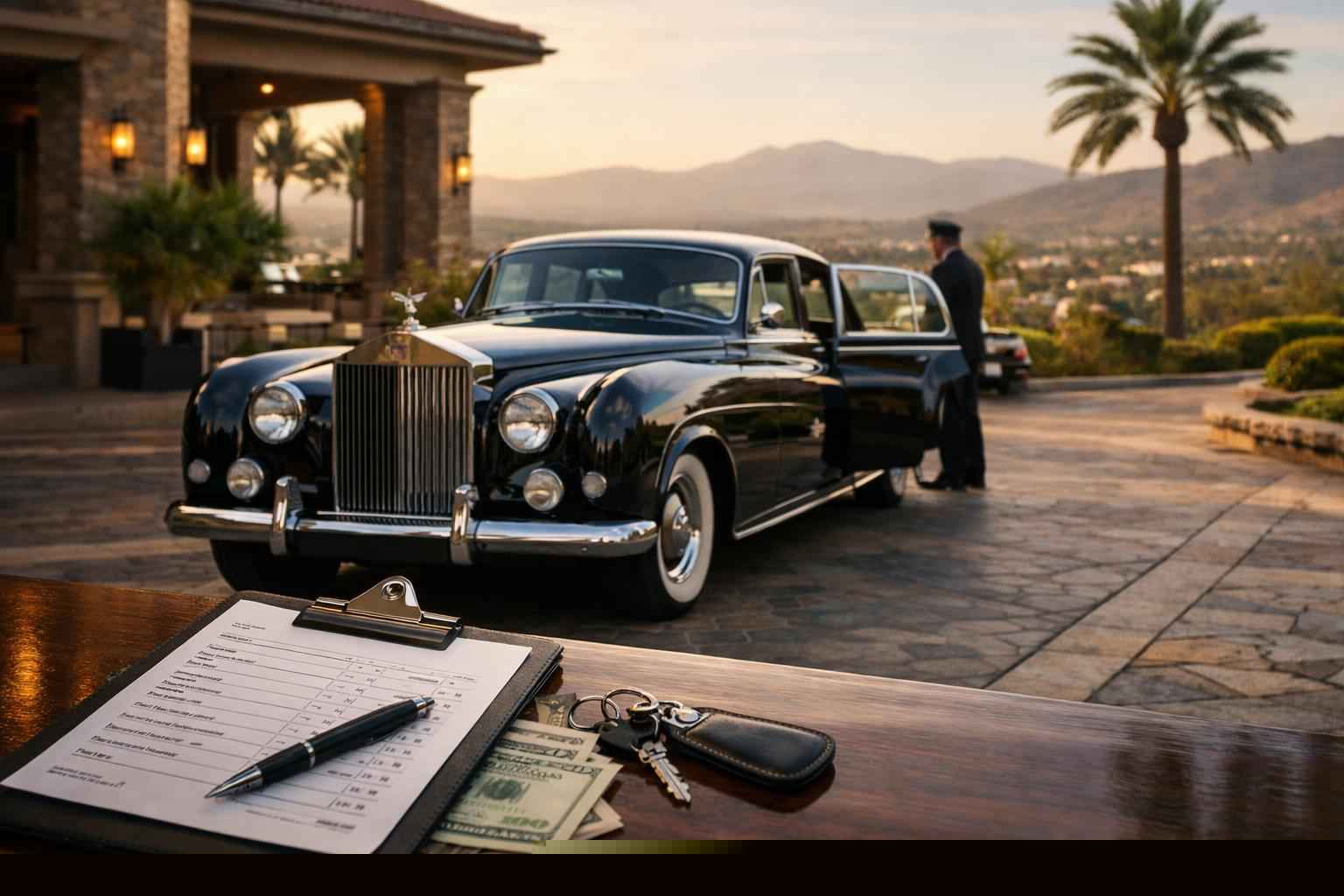 Classic Car Chauffeur Service Prices In Poway Ca