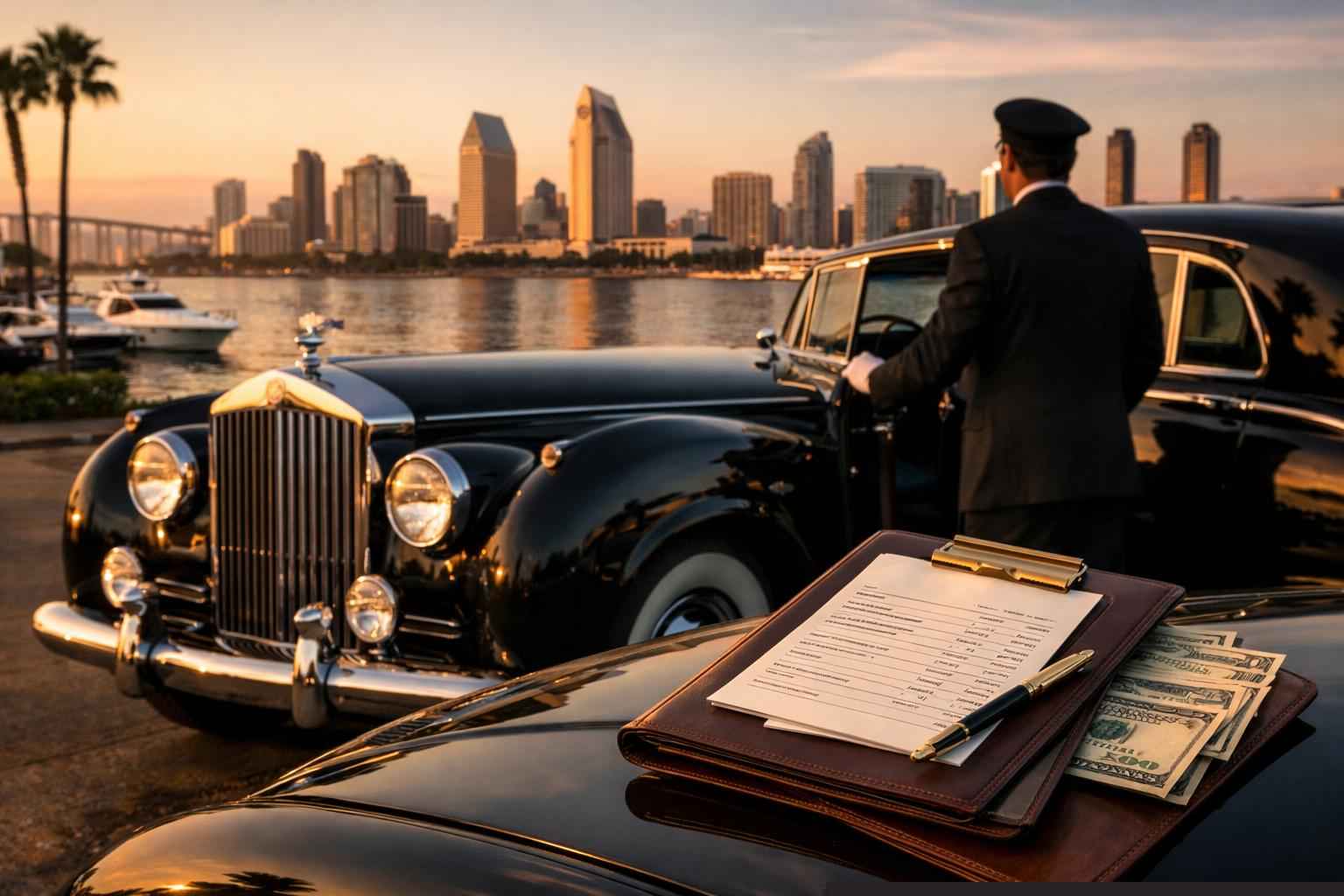 Classic Car Chauffeur Service Prices In San Diego Ca