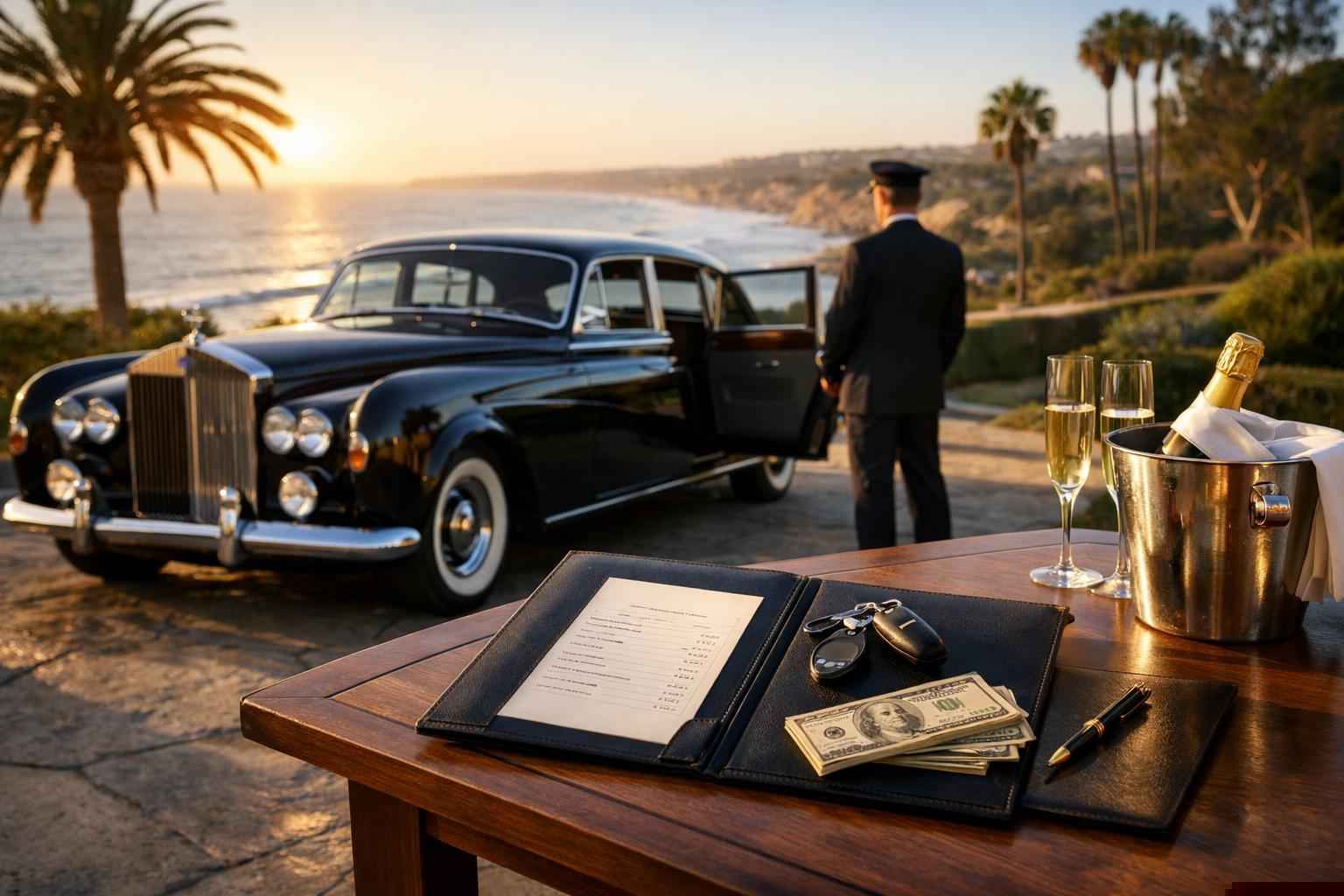 Classic Car Chauffeur Service In Solana Beach California Classic Car Chauffeur Service Prices In Solana Beach Ca