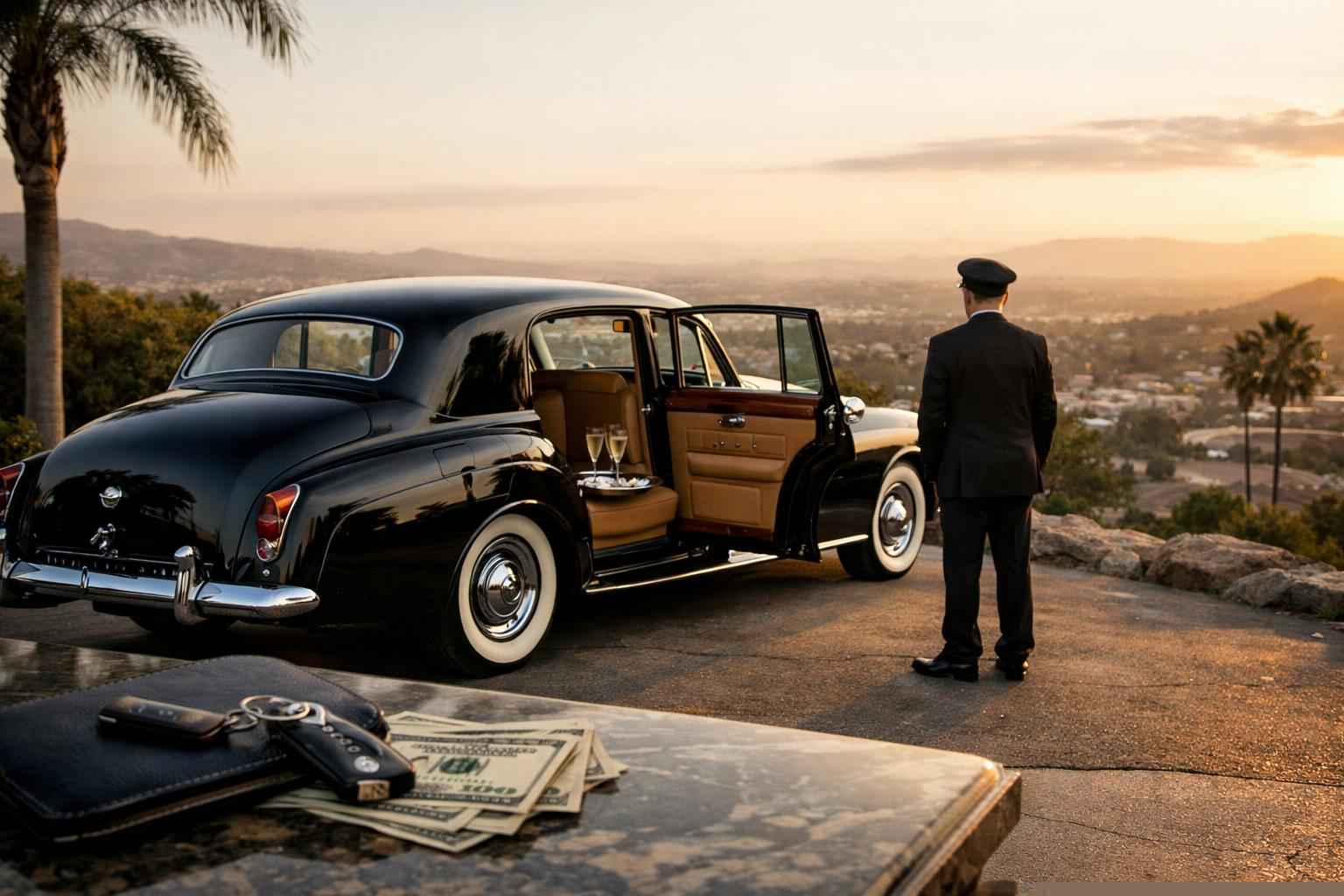Classic Car Chauffeur Service Prices In Vista Ca