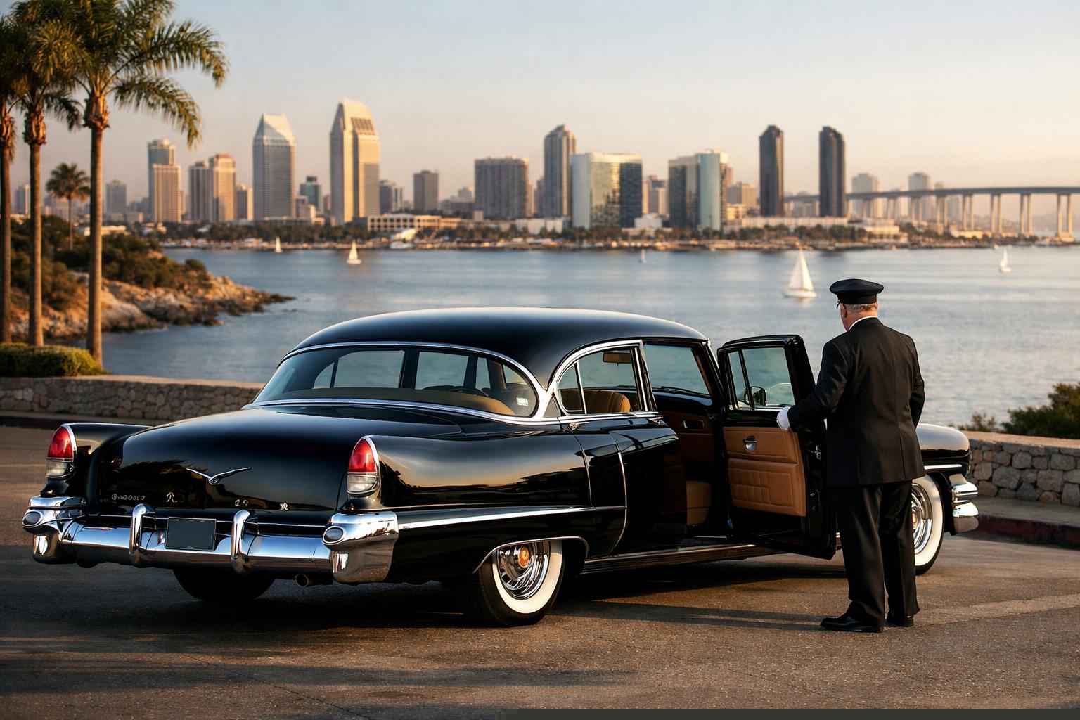 Classic Car Chauffeur Service San Diego Ca
