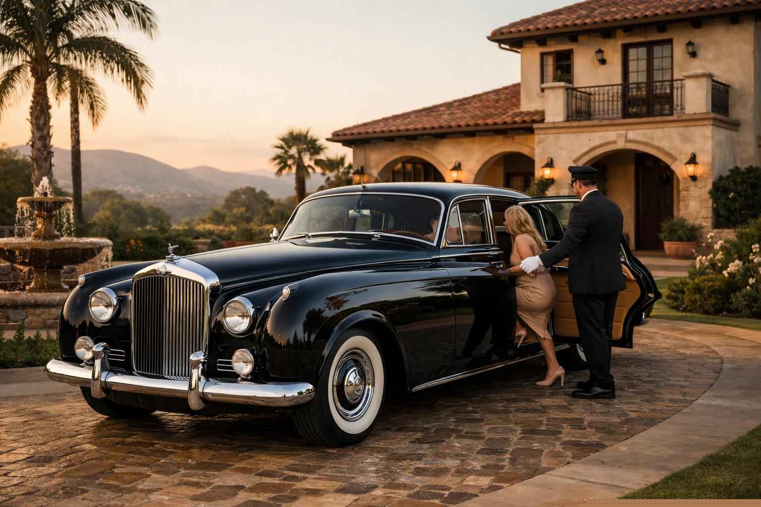 Classic Car Chauffeur Service San Marcos Ca