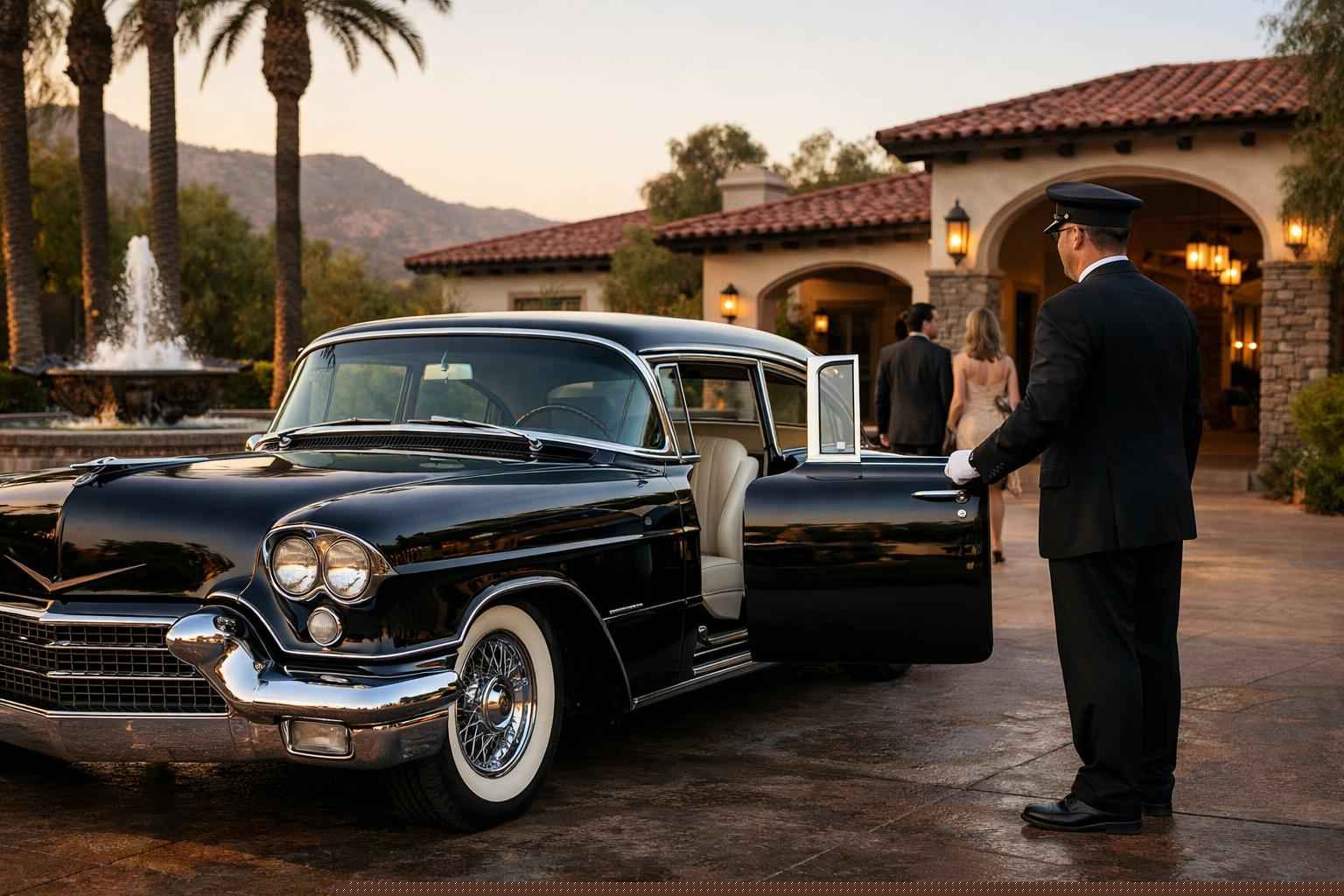 Classic Car Chauffeur Service Santee Ca