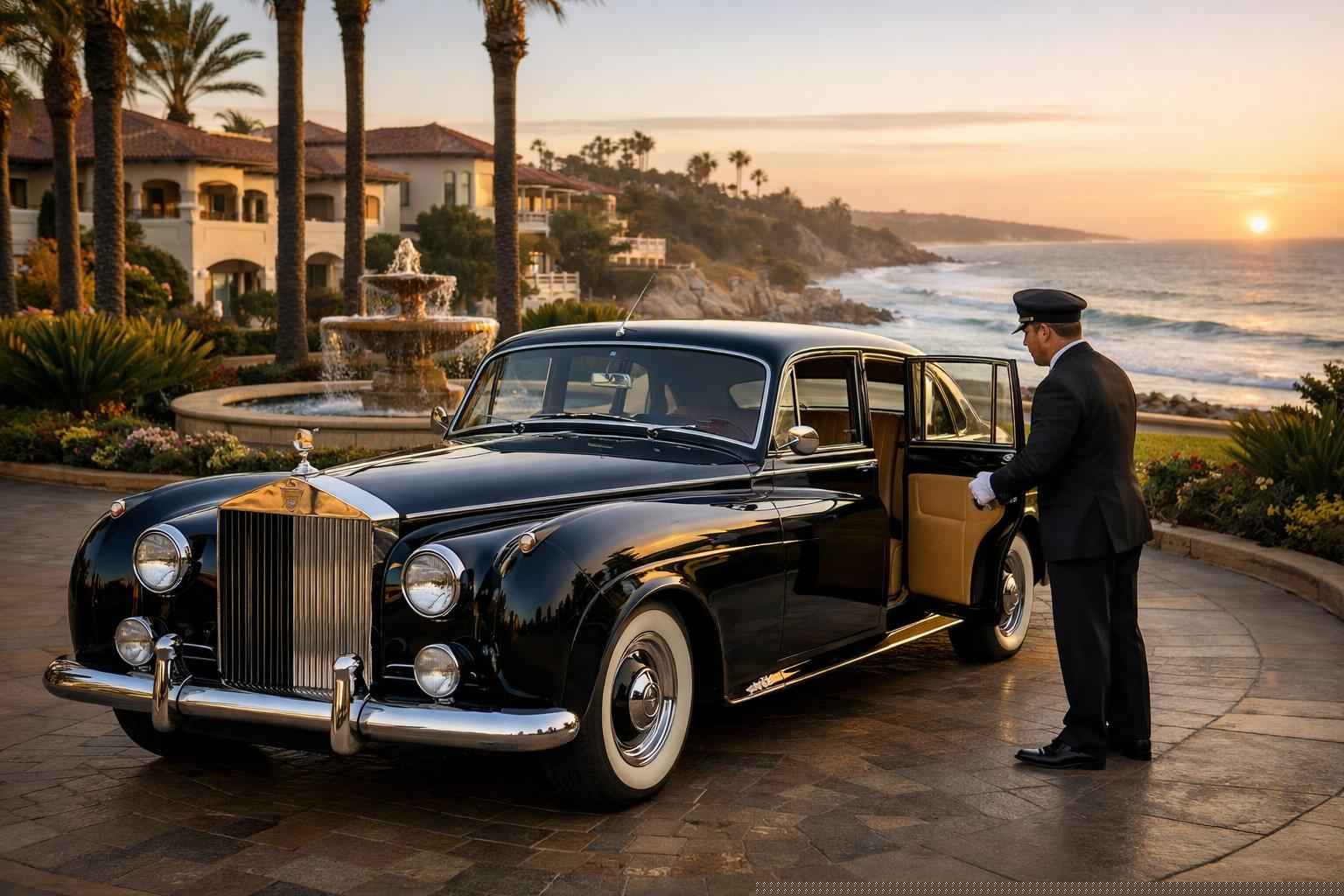 Classic Car Chauffeur Service Services In Carlsbad California