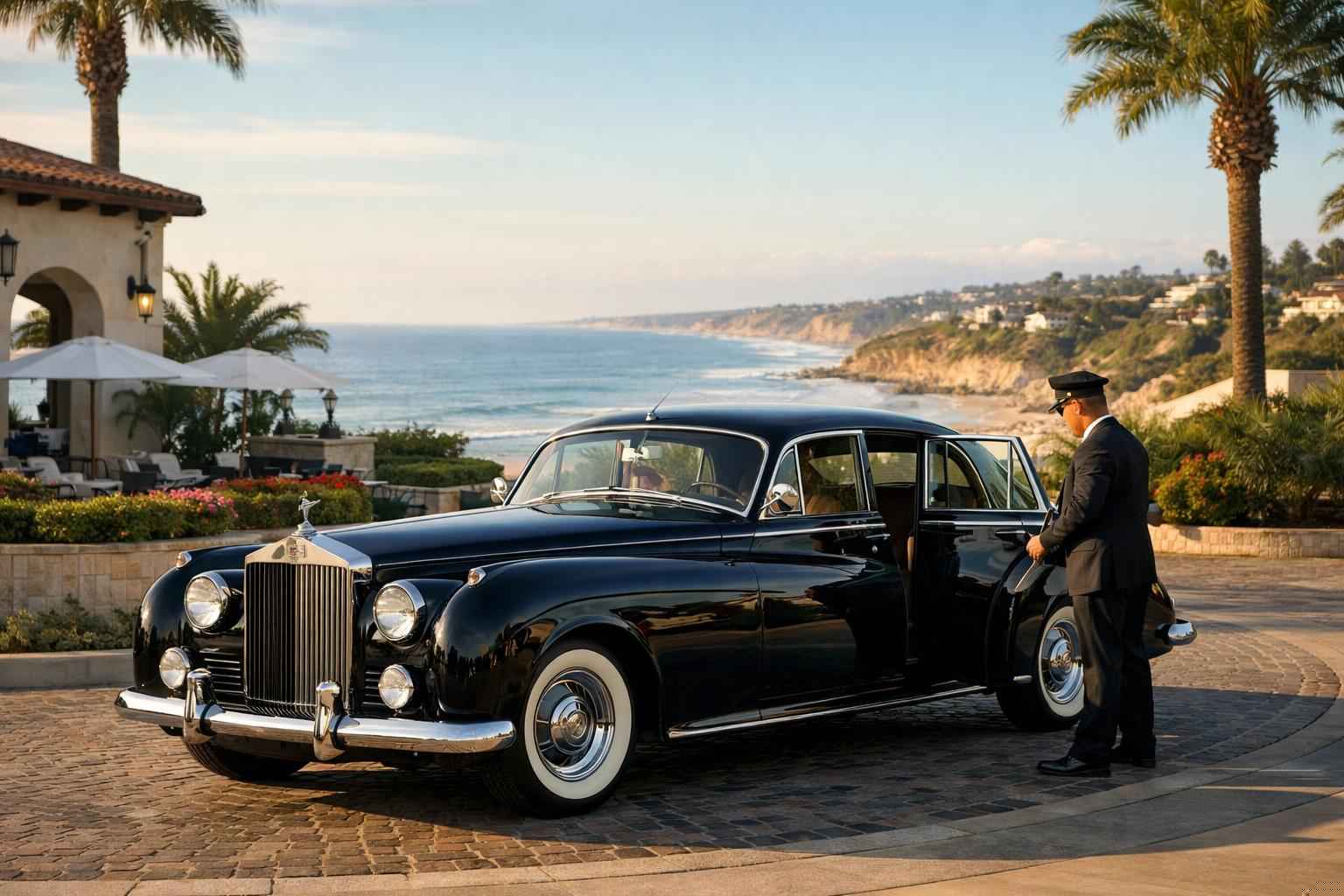 Classic Car Chauffeur Service Services In Del Mar California