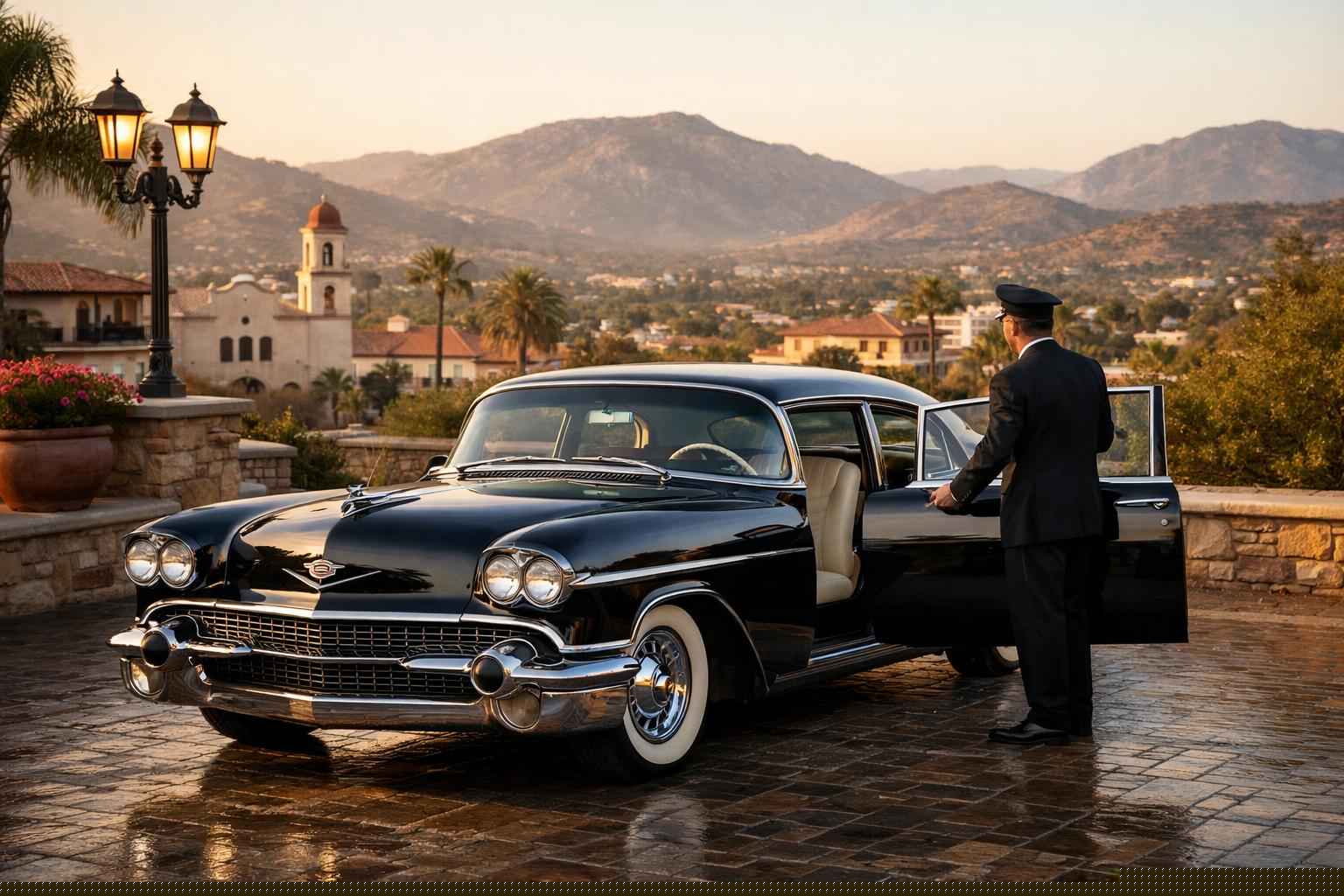 Classic Car Chauffeur Service Services In Escondido California