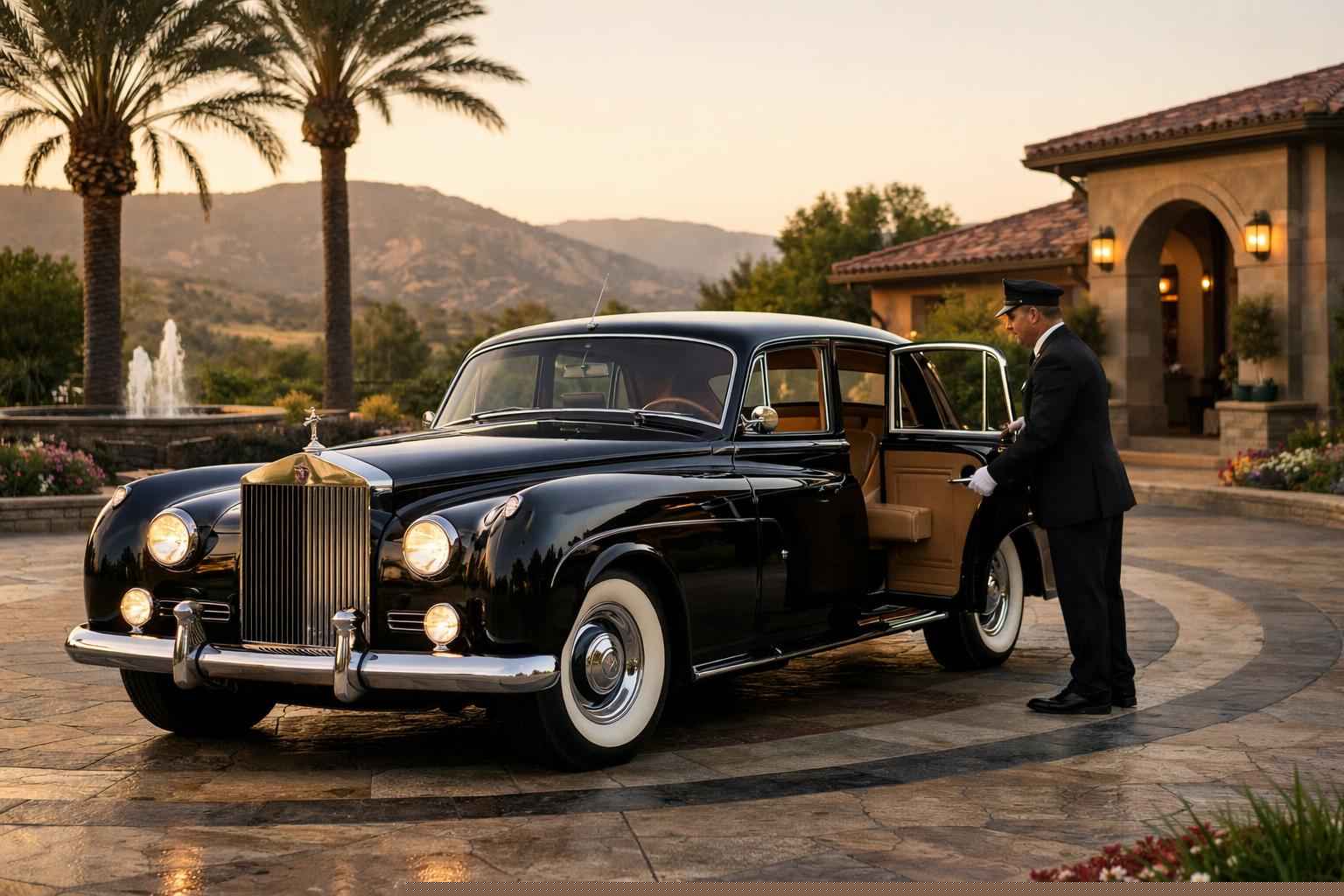 Classic Car Chauffeur Service Services In Poway California