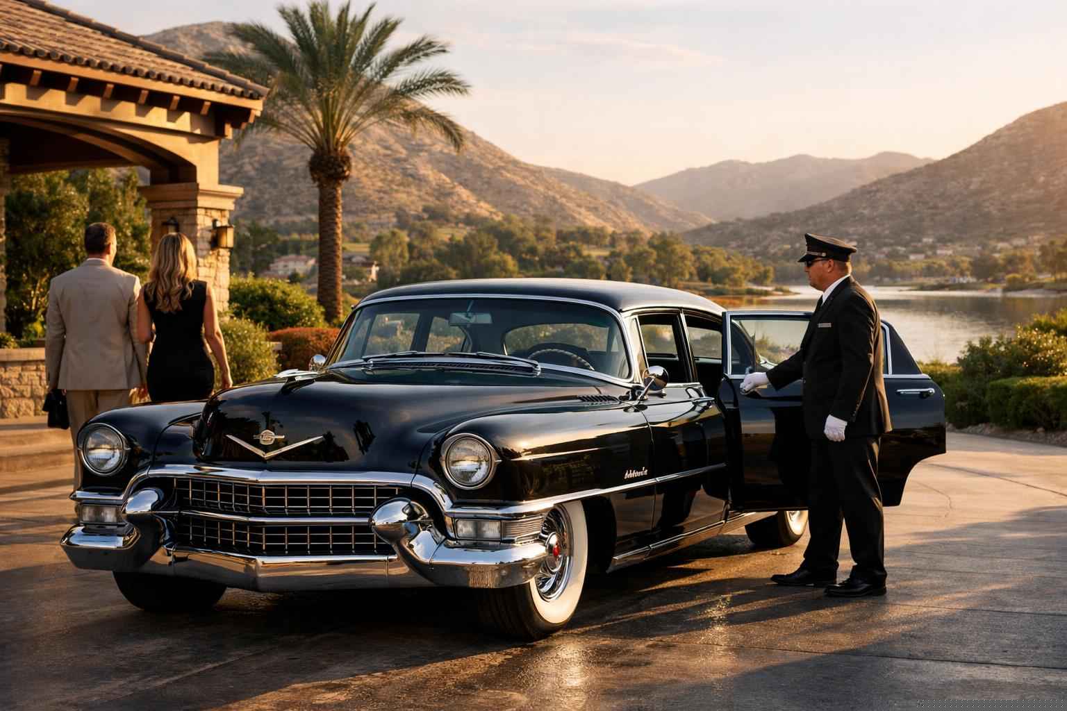 Classic Car Chauffeur Service Services In Santee California