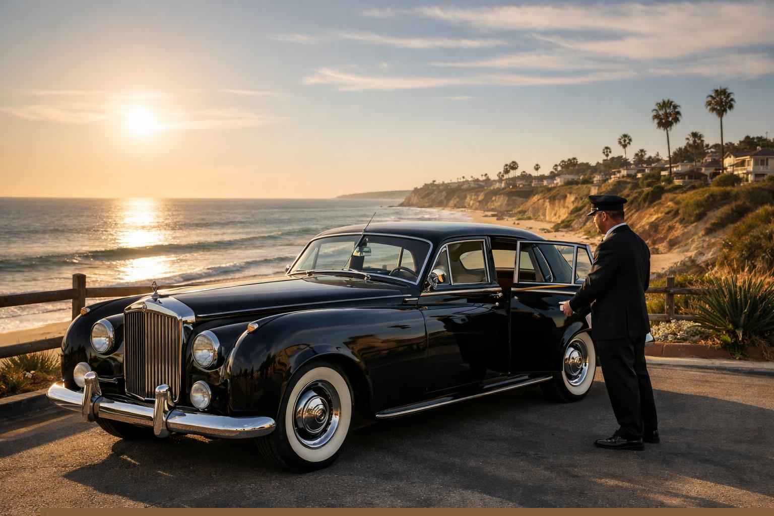 Classic Car Chauffeur Service In Solana Beach California Classic Car Chauffeur Service Services In Solana Beach California