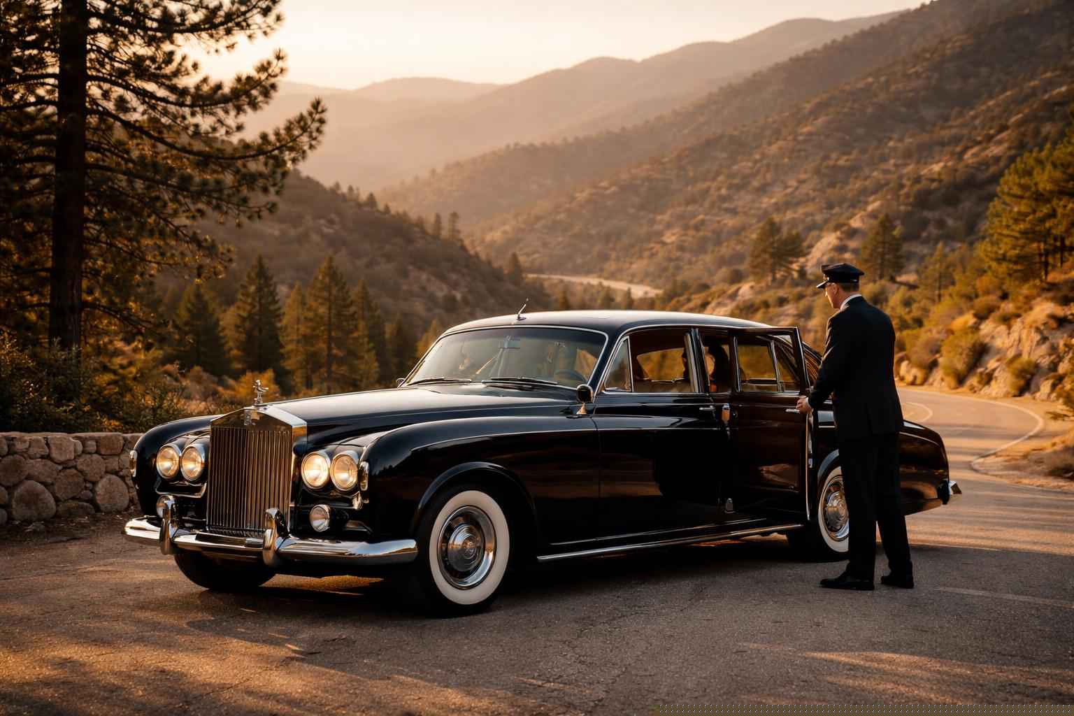 Classic Car Chauffeur Services In Alpine California