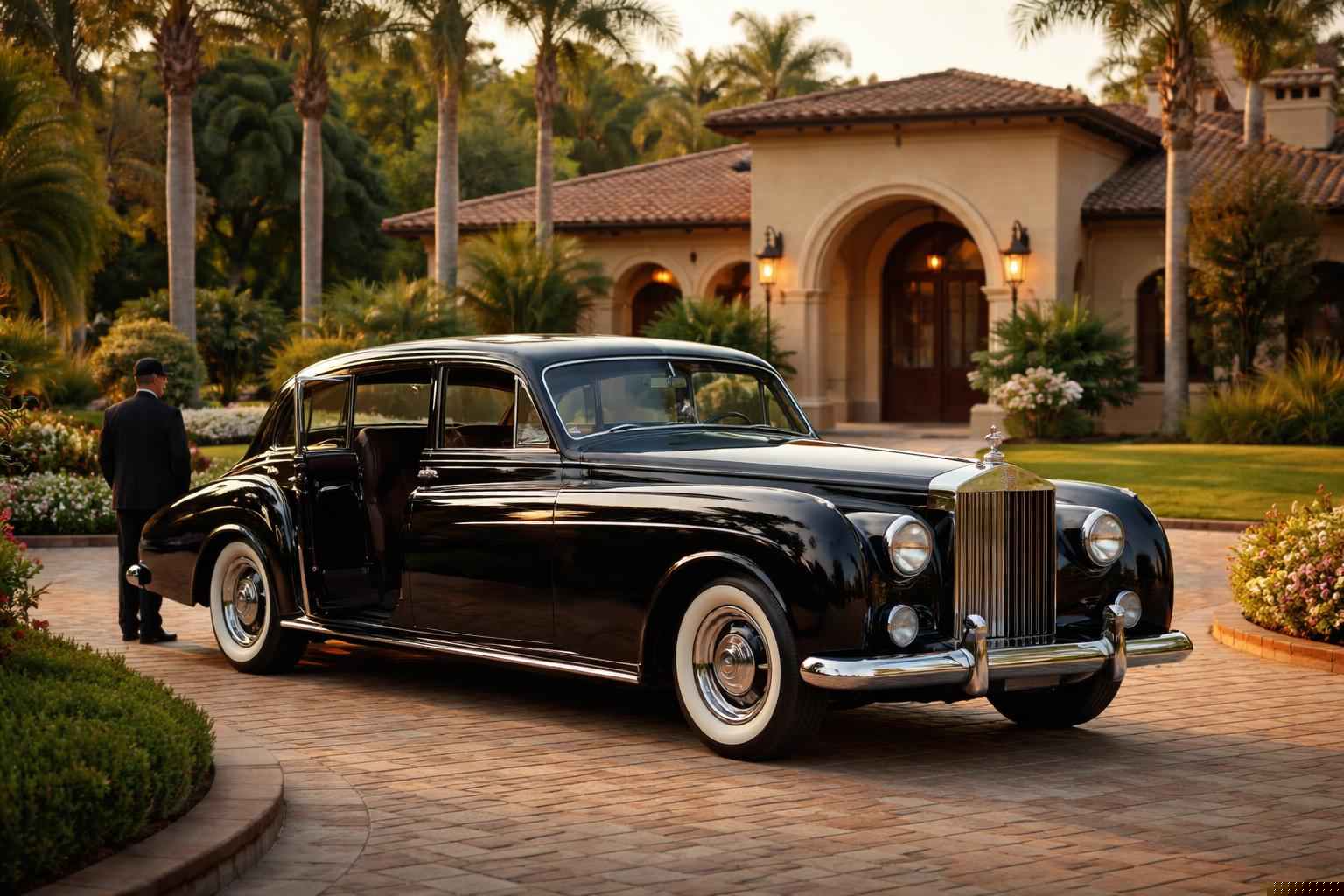 Classic Car Chauffeur Services In Fairbanks Ranch Ca