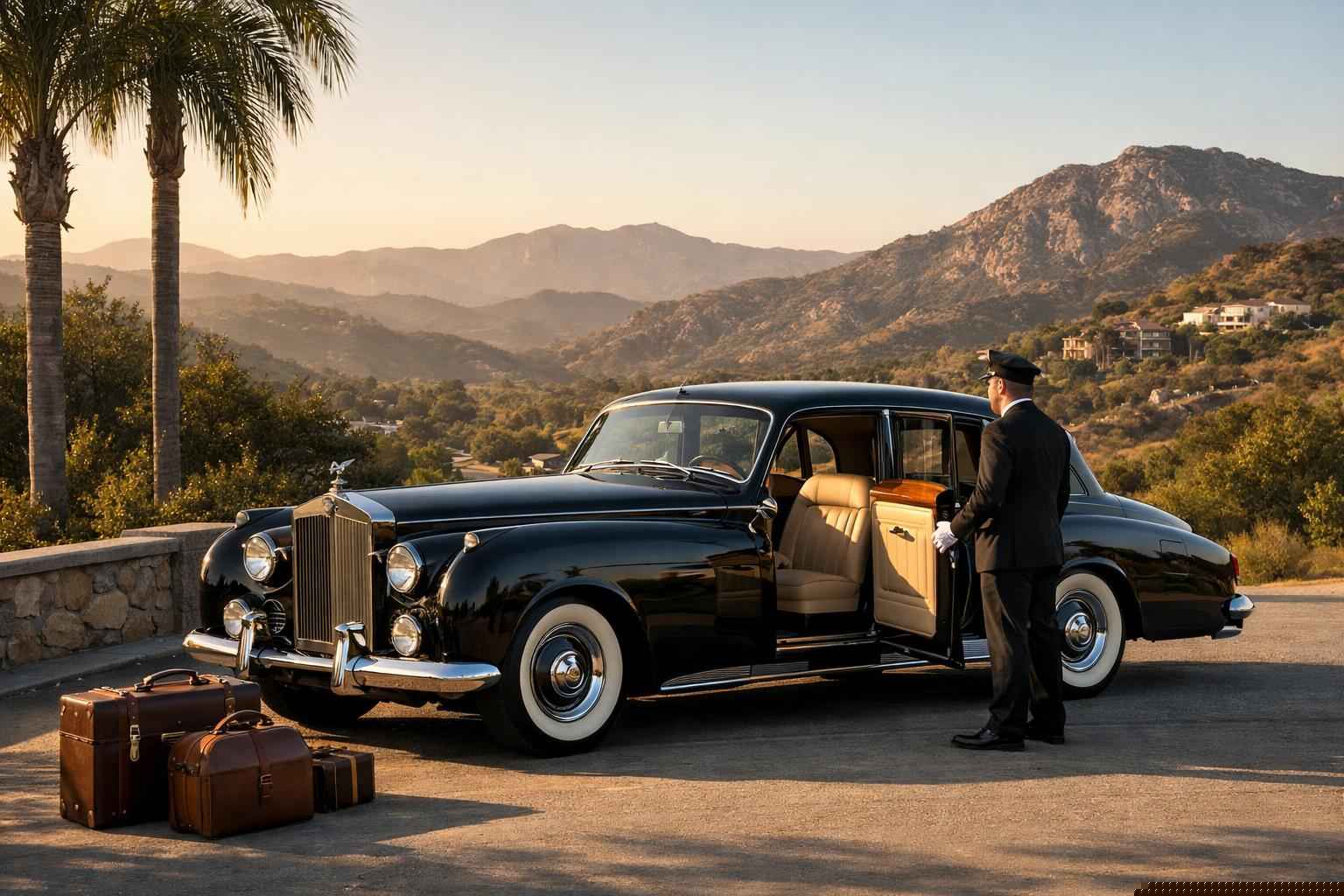 Classic Car Chauffeur Service In Granite Hills California Classic Car Chauffeur Services In Granite Hills California