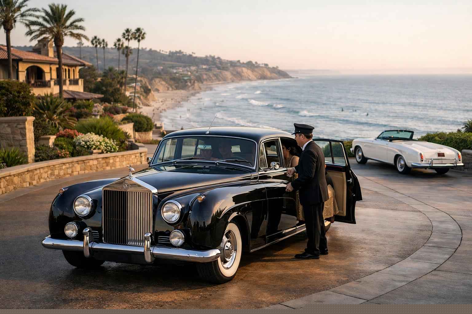 Classic Cars With Chauffeur In Del Mar California