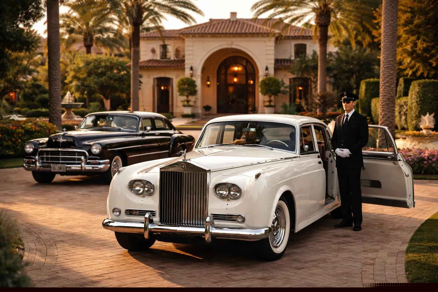 Classic Cars With Chauffeur In Fairbanks Ranch Ca