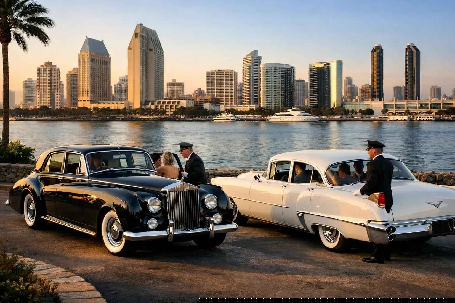 Classic Cars With Chauffeur In San Diego California
