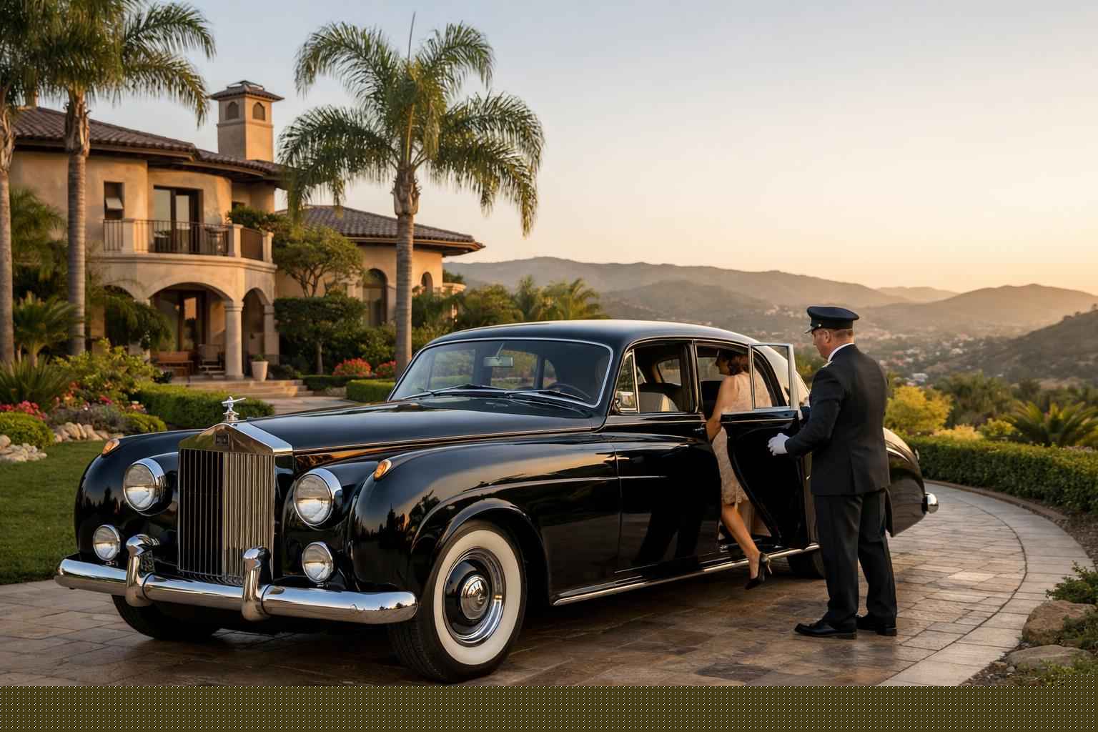 Classic Cars With Chauffeur In San Marcos California