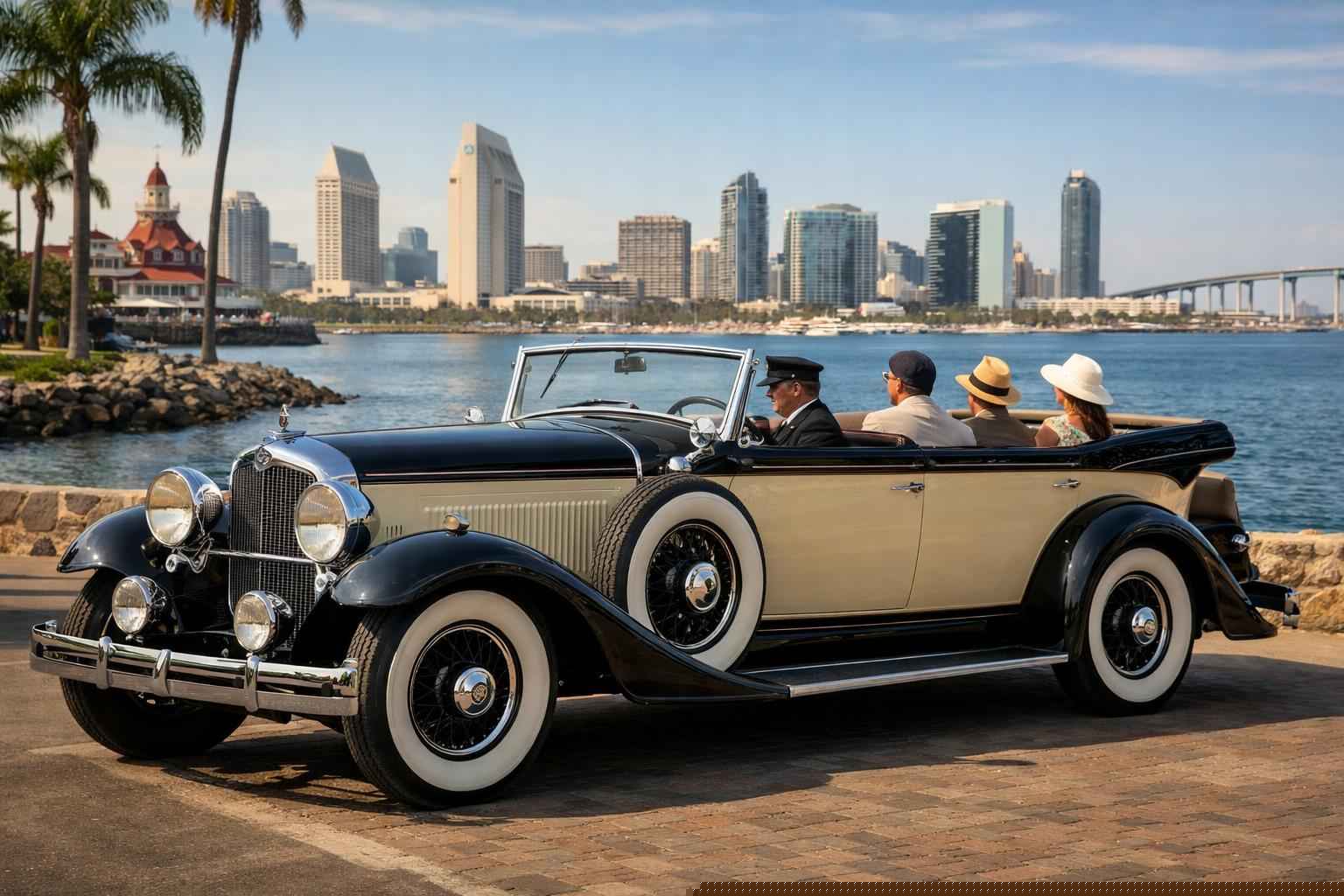 Coronado California Antique Vehicle Rental With Driver