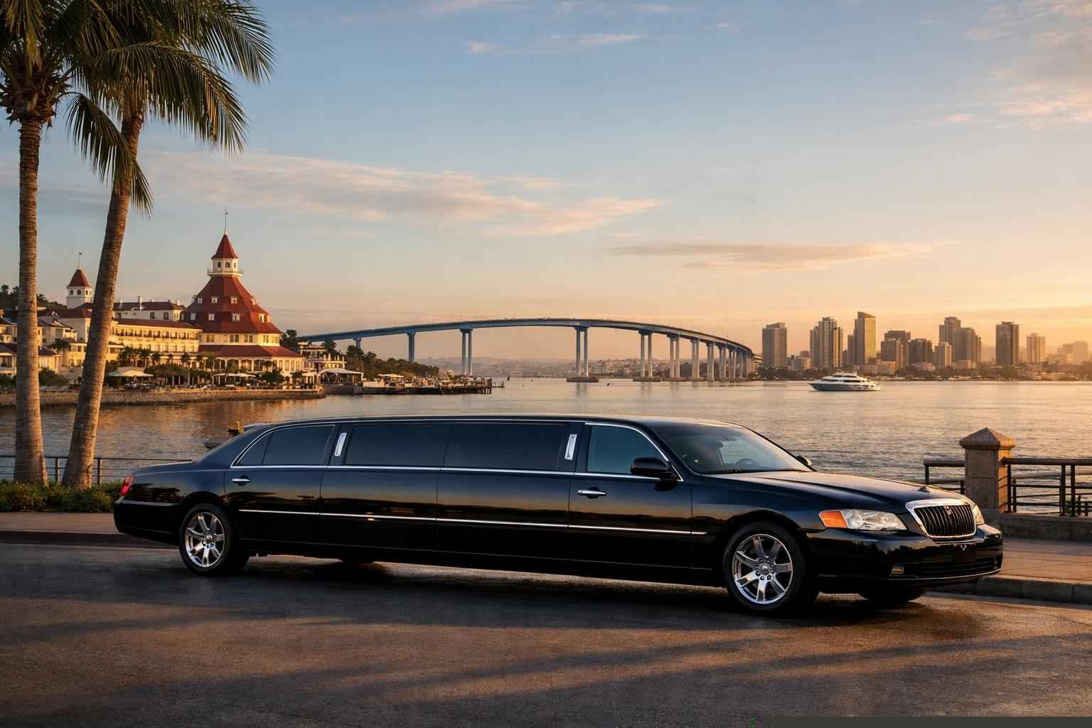 Coronado California Black Limo Rental