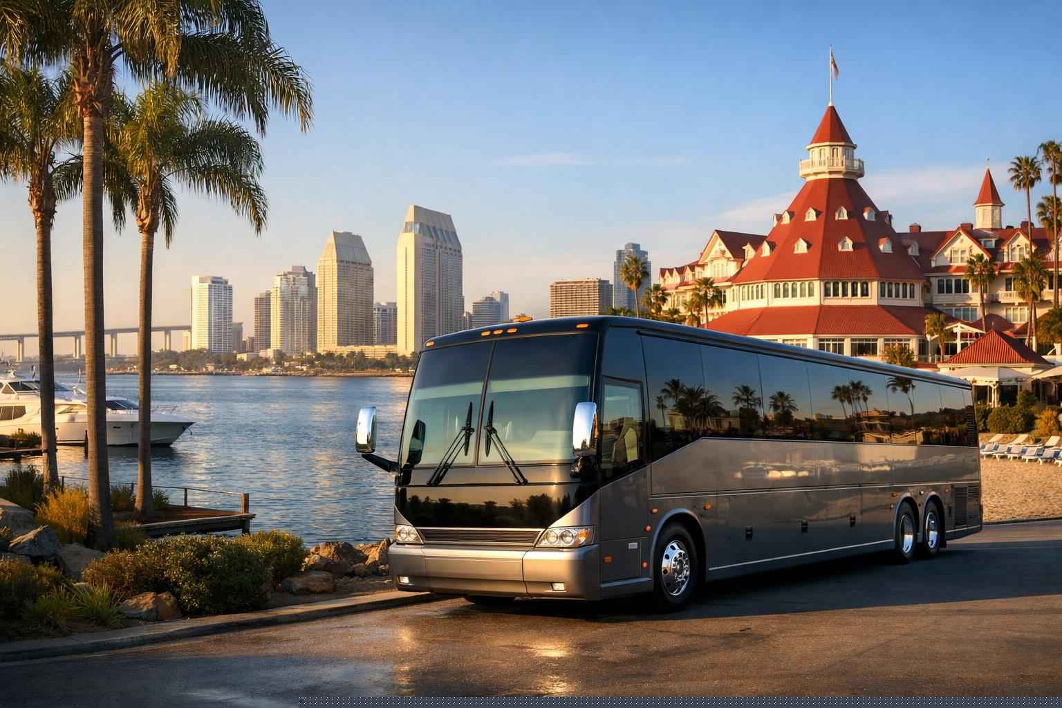 Bus Rental In Coronado California Coronado California Bus Rental