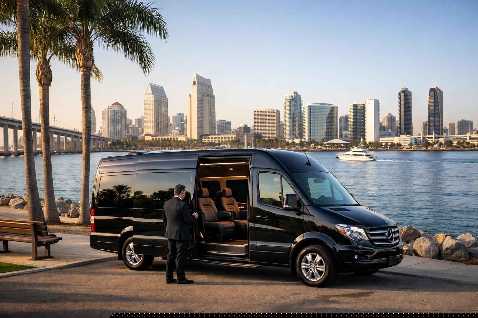 Coronado California Sprinter Van Rental With Driver