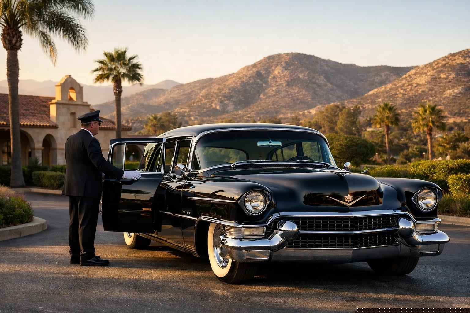 El Cajon California Classic Car Chauffeur Service