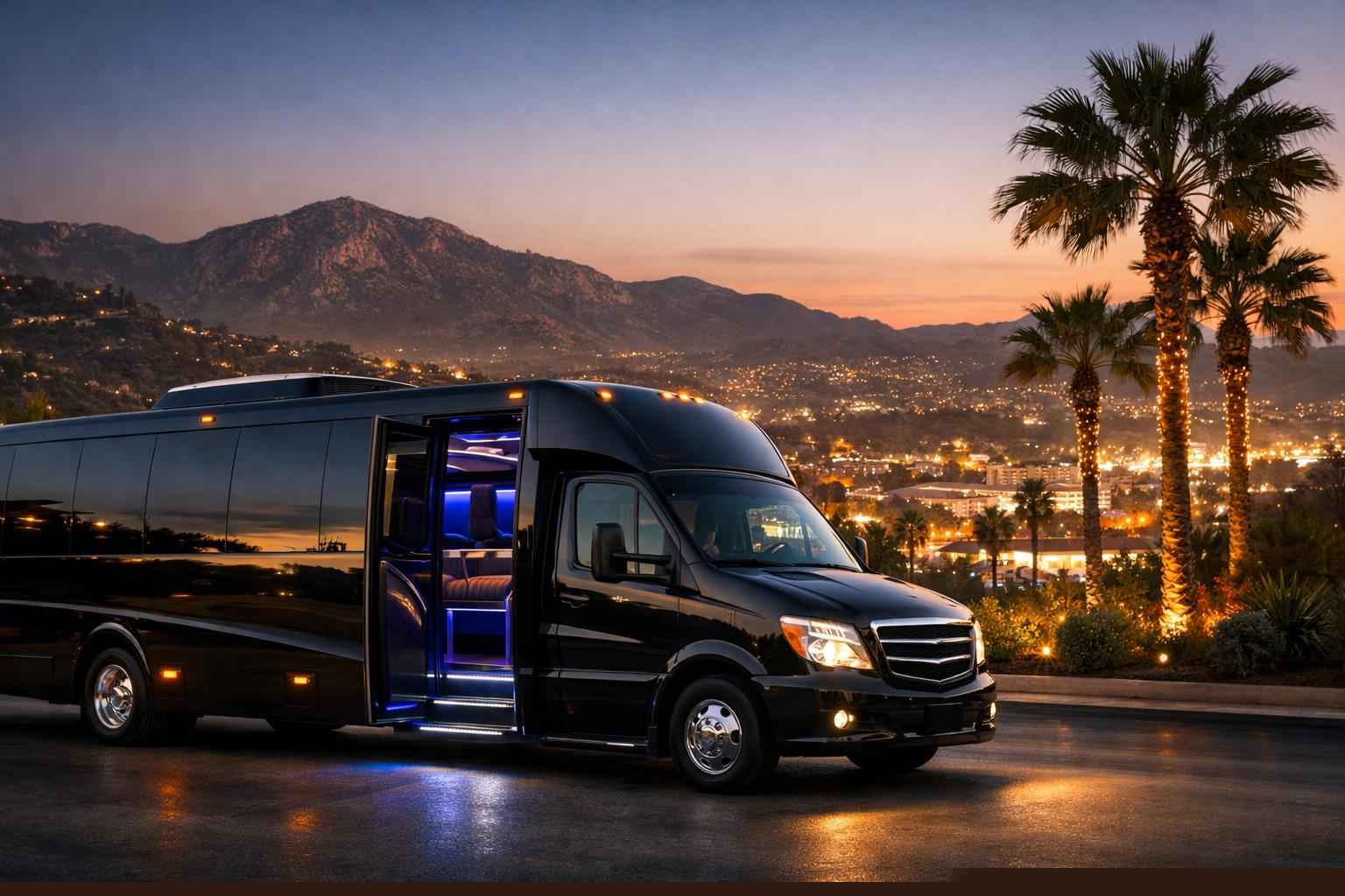 El Cajon California Limo Bus Rental