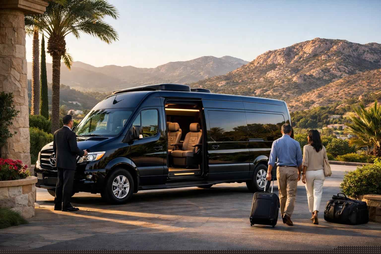 El Cajon California Passenger Van With Driver