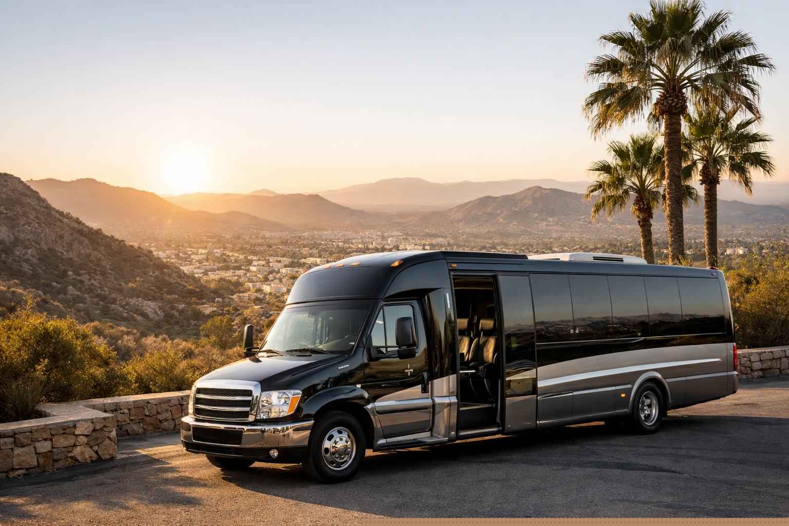 El Cajon California Shuttle Bus Rental