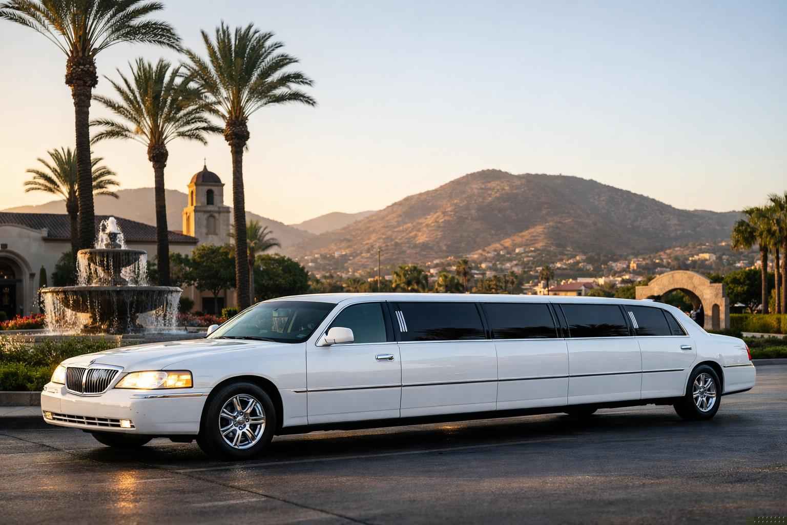 El Cajon California White Limo Rental