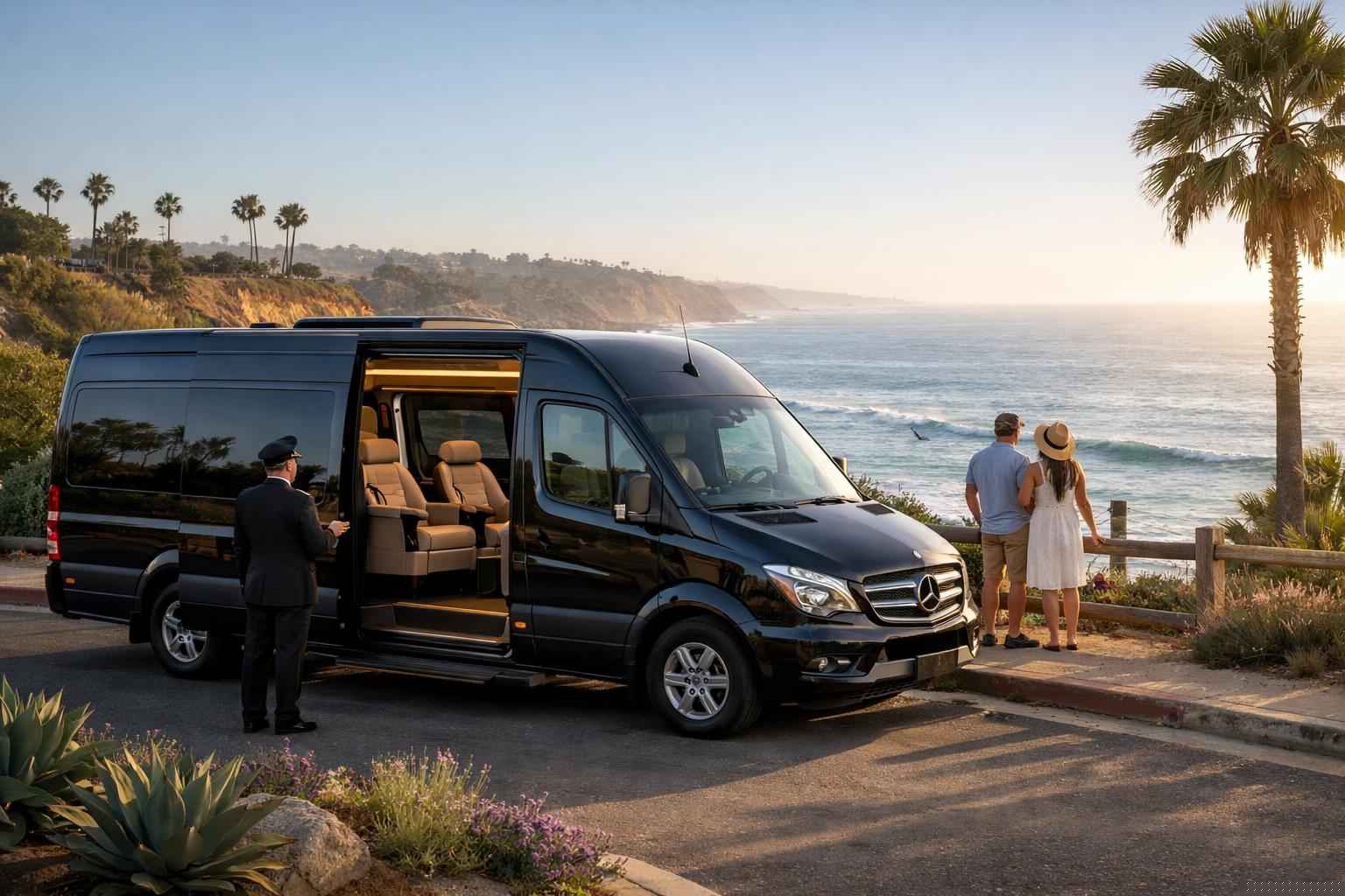 Encinitas California Sprinter Van Rental With Driver