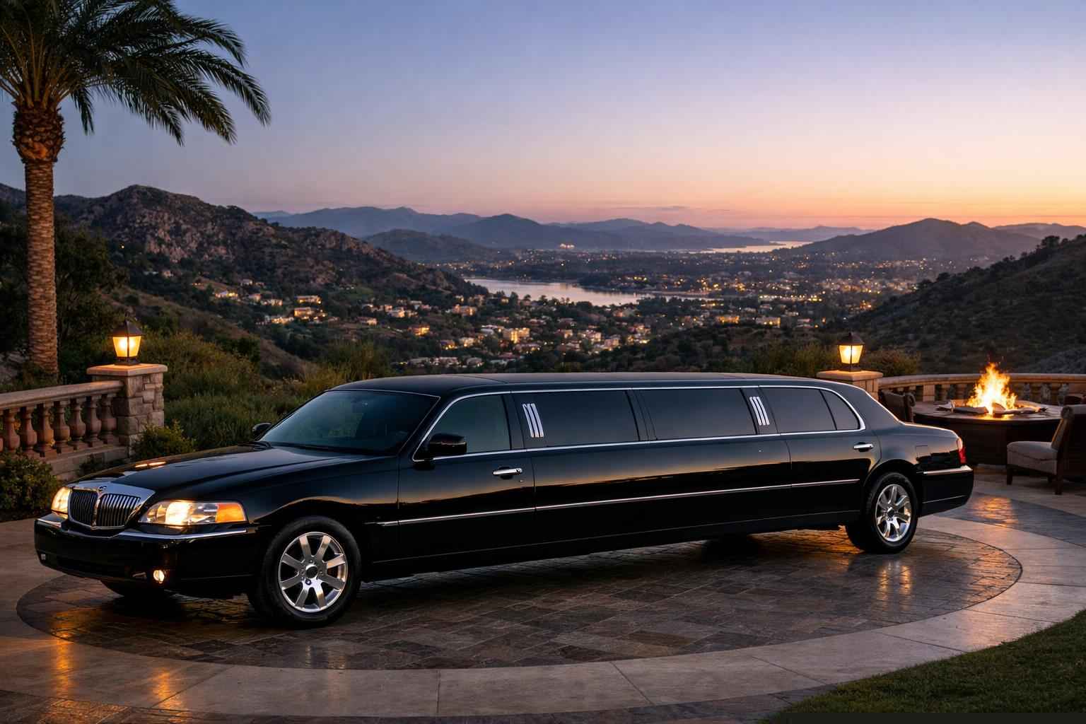 Escondido California Black Limo Rental