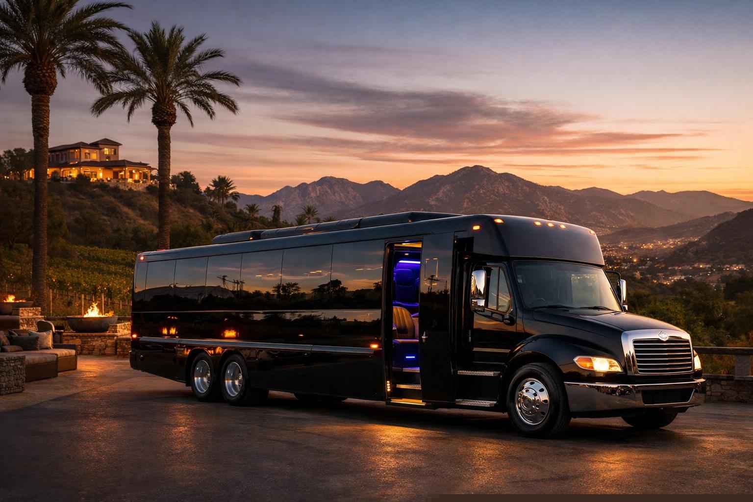 Escondido California Limo Bus Rental