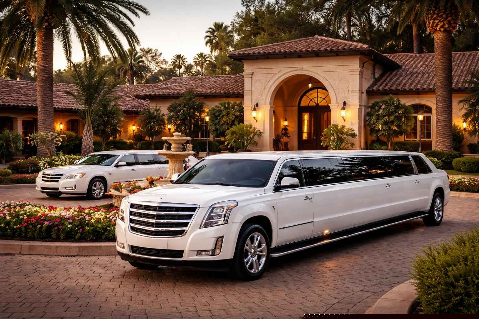 Fairbanks Ranch Ca White Limos