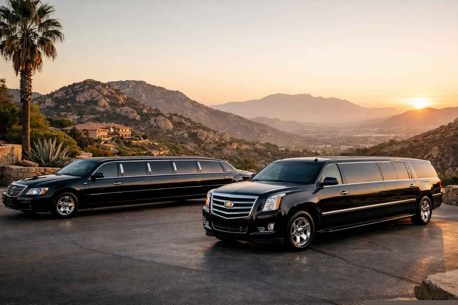 Black Limo Rental In Granite Hills California Granite Hills California Black Limos