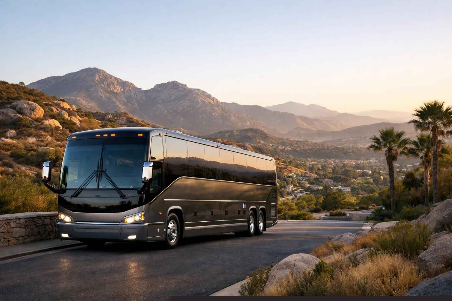 Bus Rental In Granite Hills California Granite Hills California Bus Service