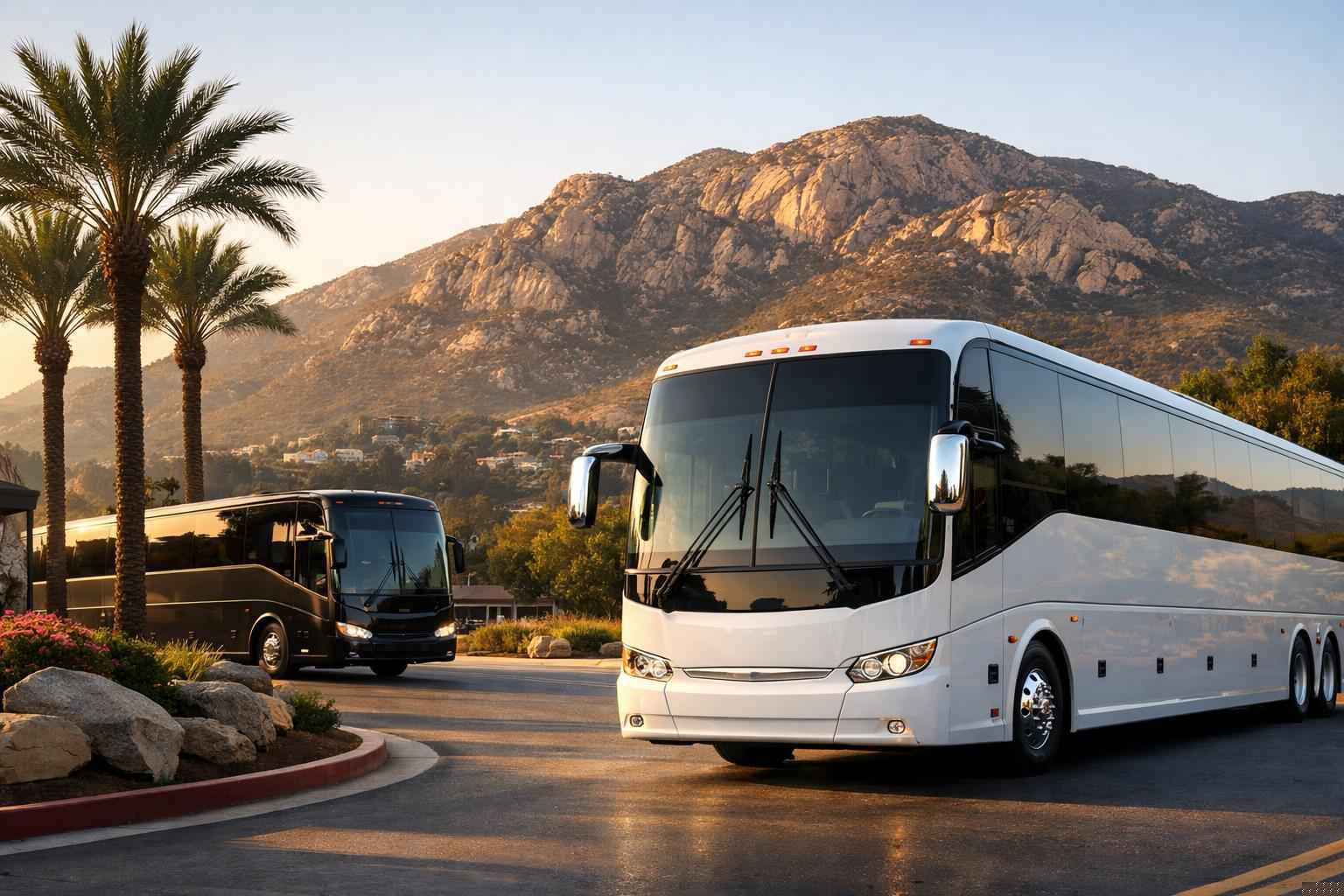 Bus Rental In Granite Hills California Granite Hills California Buses