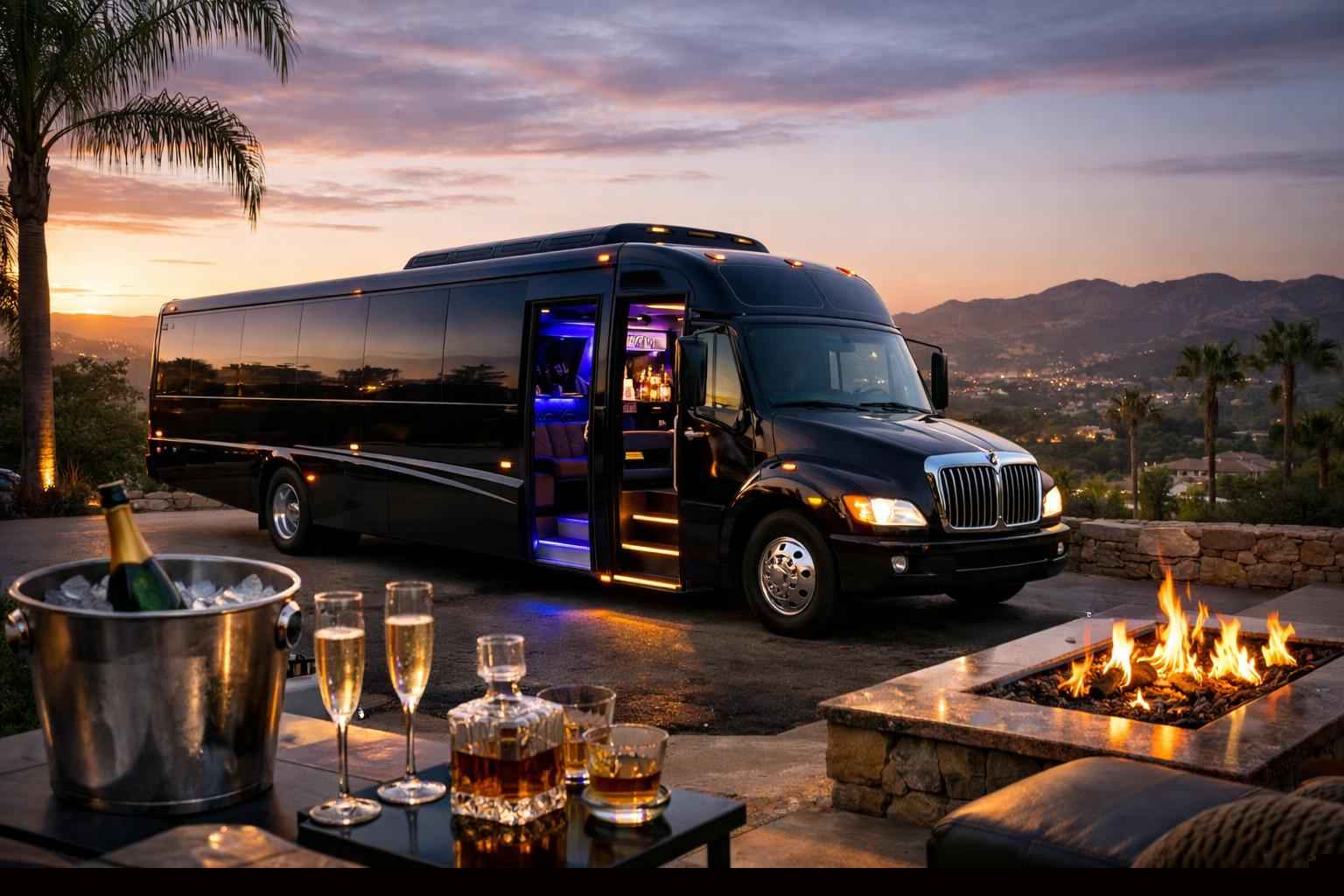 Party Bus Rental In Granite Hills California Granite Hills California Party Bus Service