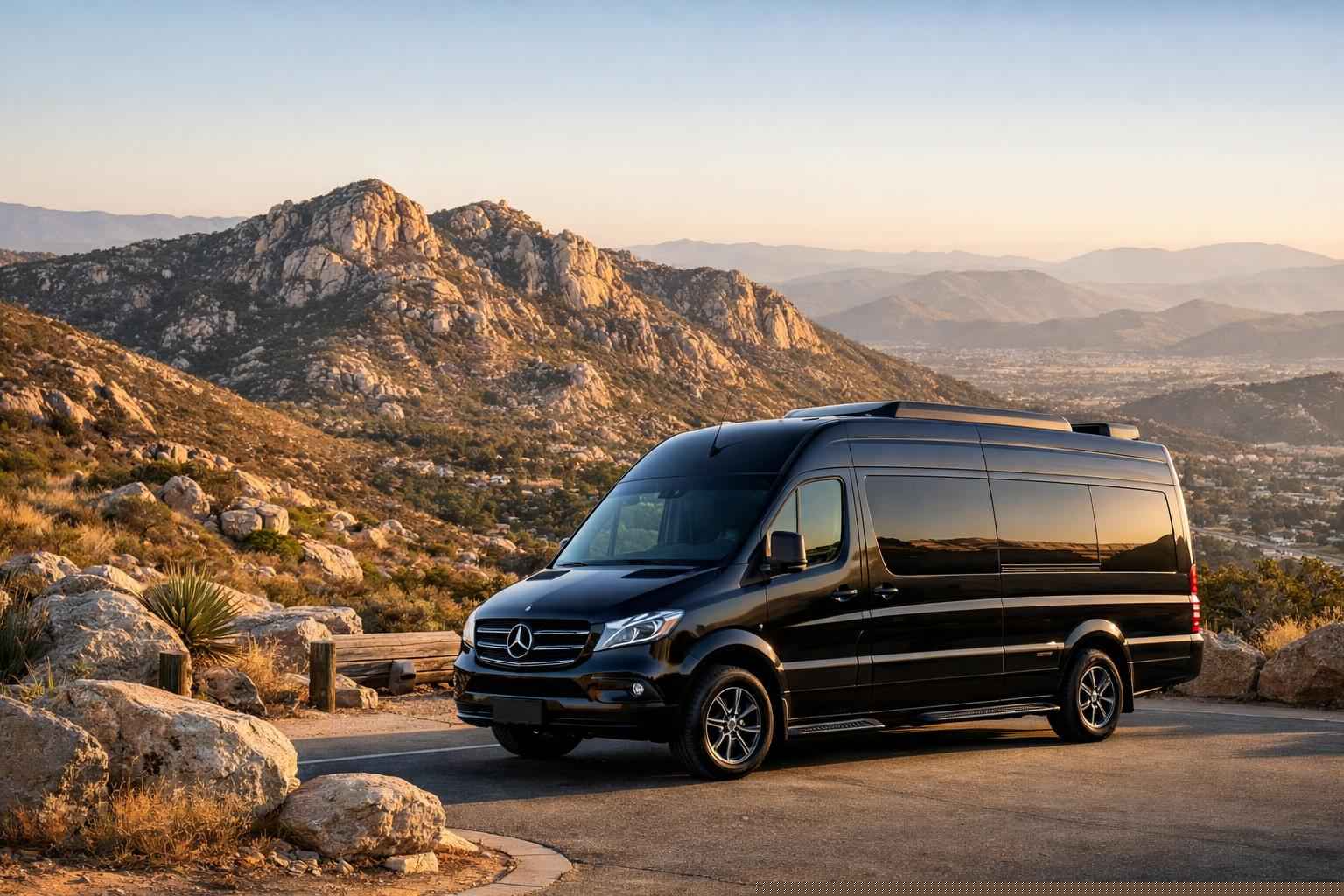 Sprinter Van Rental With Driver In Granite Hills California Granite Hills California Sprinter Van Service