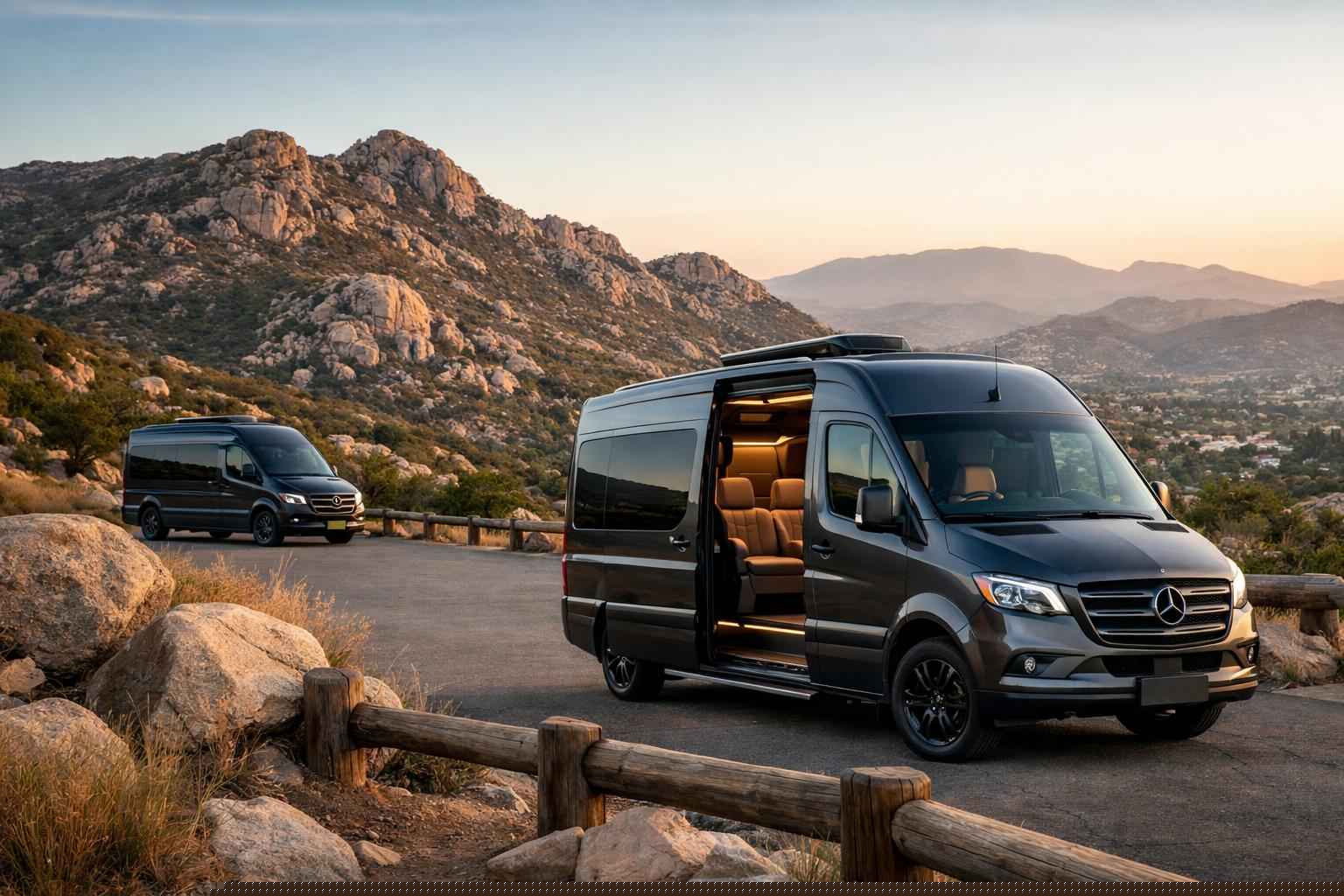 Sprinter Van Rental With Driver In Granite Hills California Granite Hills California Sprinter Vans