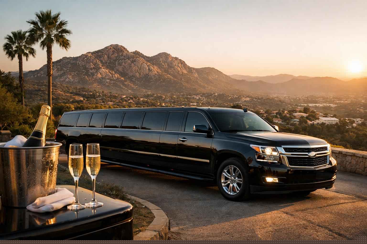 Suv Limousine In Granite Hills California Granite Hills California Suv Limo Service