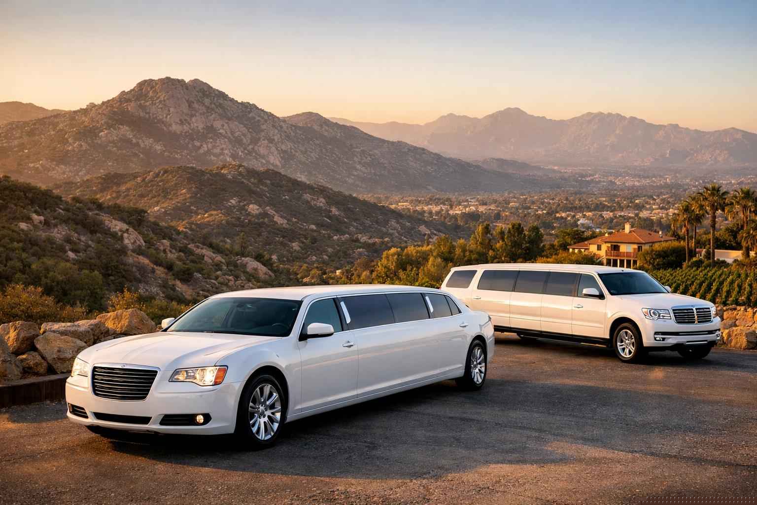 White Limo Rental In Granite Hills California Granite Hills California White Limos