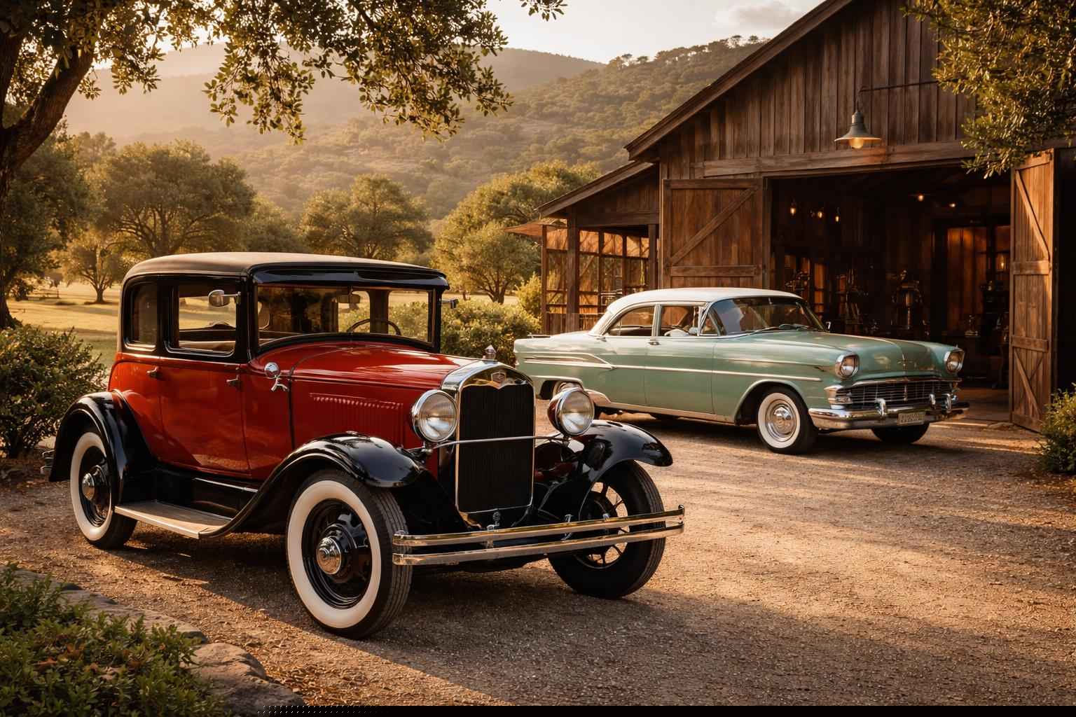 Hidden Meadows Ca Antique Vehicles