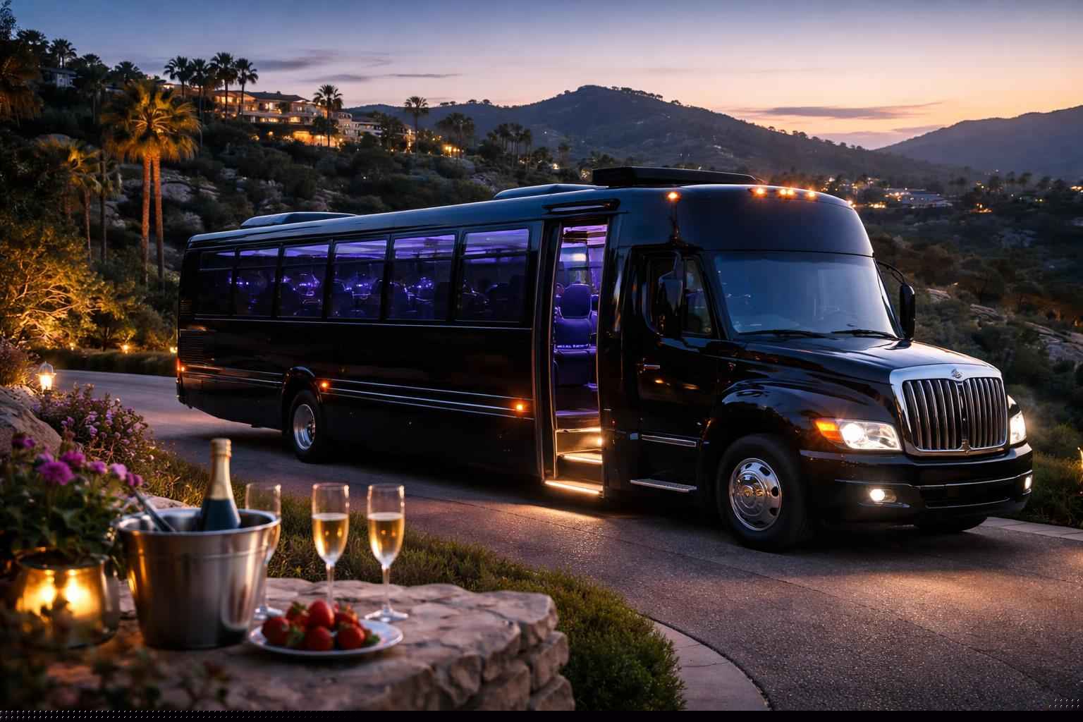 Hidden Meadows Ca Black Party Bus Service