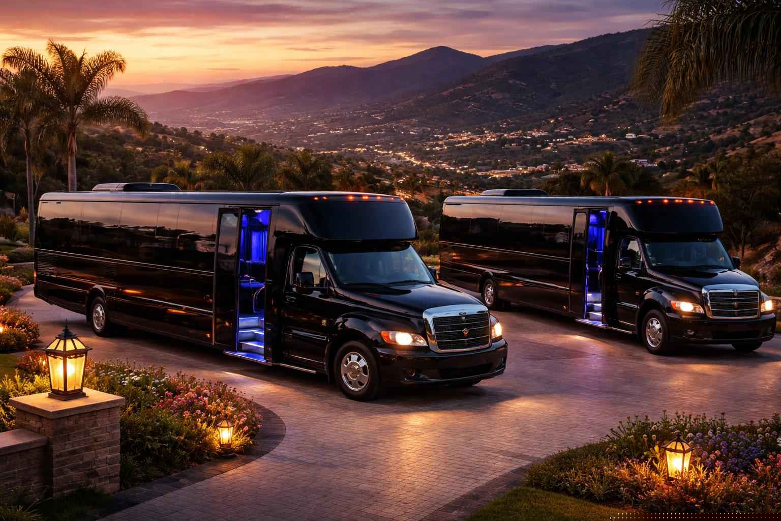 Hidden Meadows Ca Black Party Buses