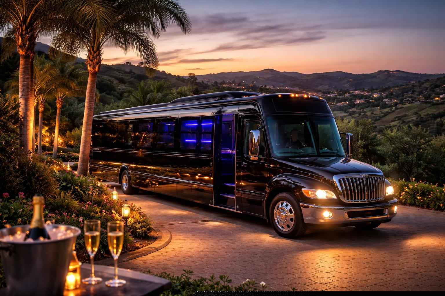 Hidden Meadows Ca Party Bus Service