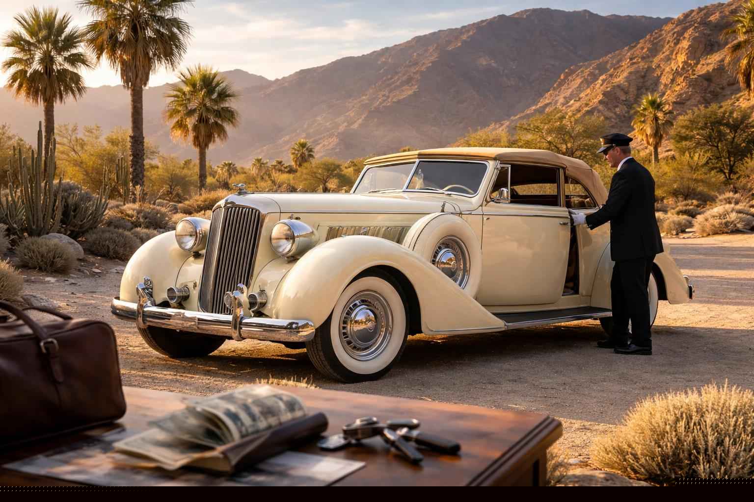 How Much Does Antique Vehicle Rental With Driver Cost In Borrego Springs California