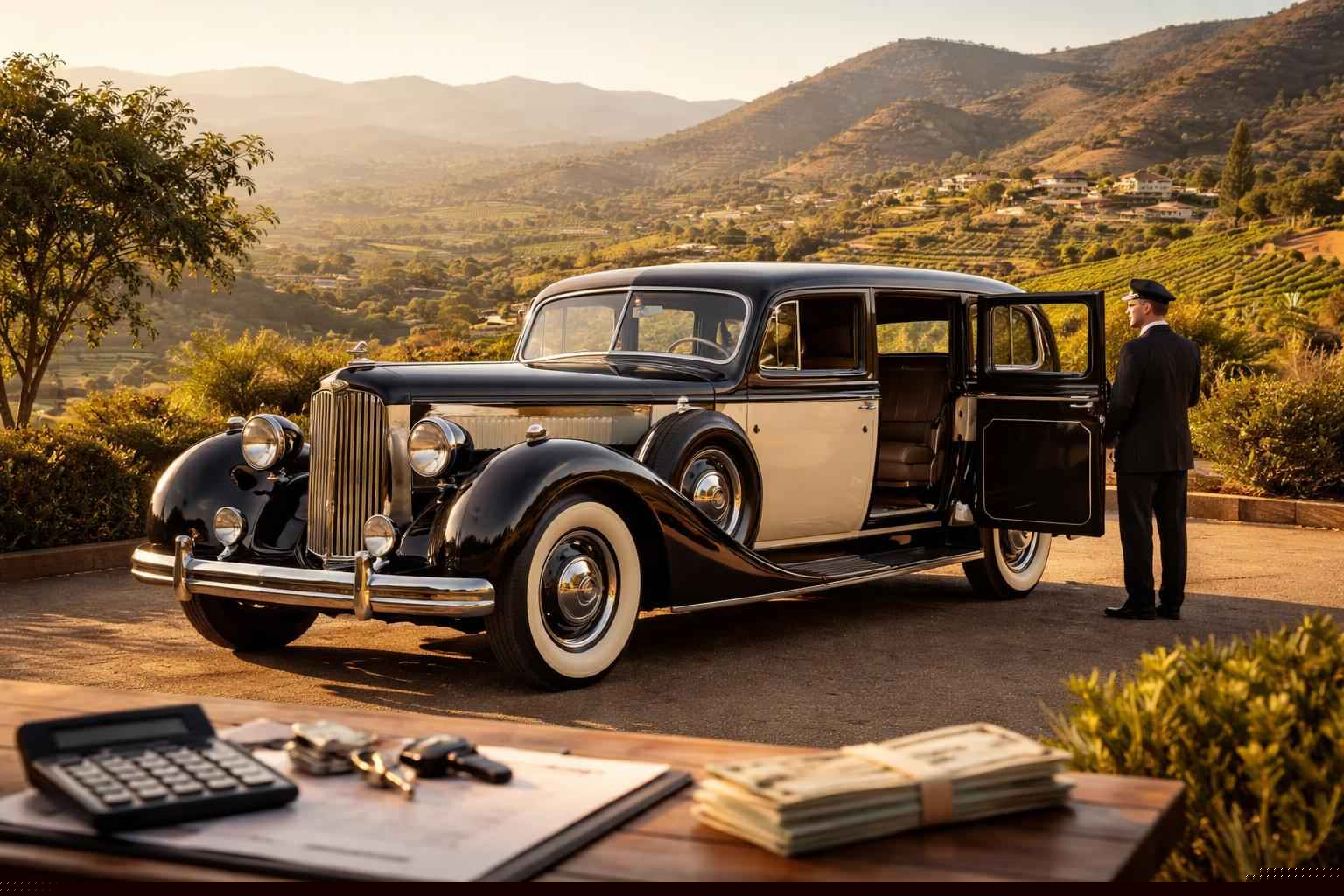 How Much Does Antique Vehicle Rental With Driver Cost In Jamul California