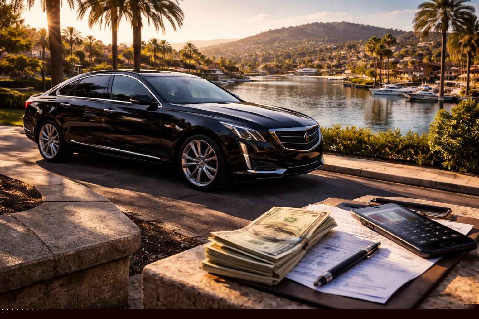 How Much Does Black Car Service Cost In Lake San Marcos California?