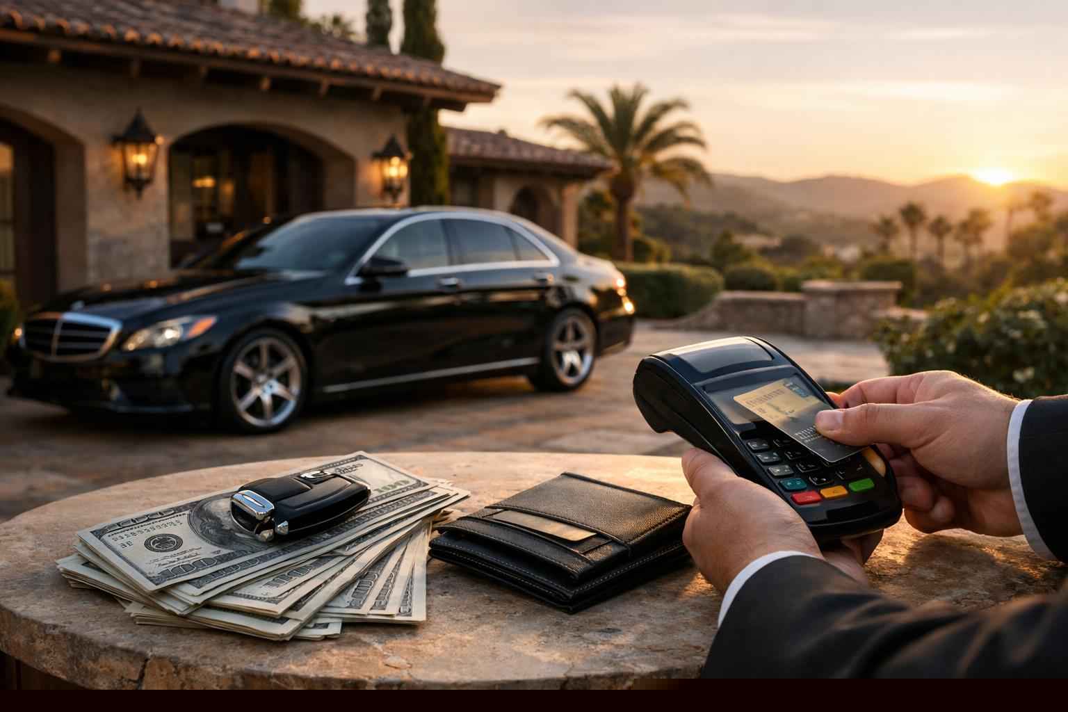 How Much Does Black Car Service Cost In Rancho Santa Fe California