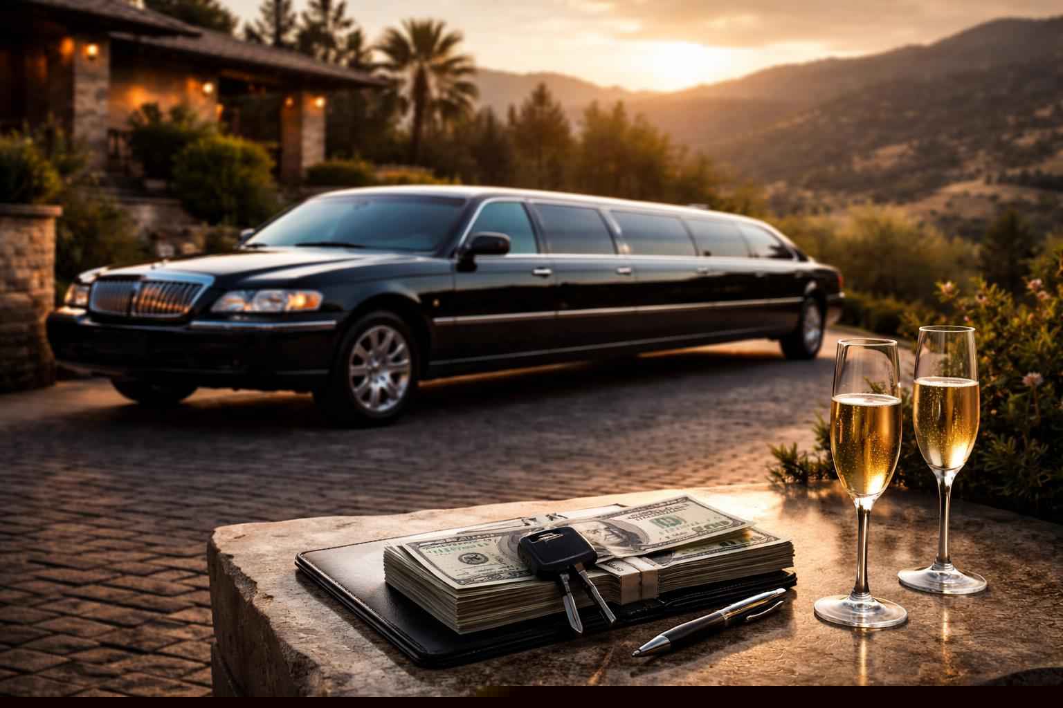 How Much Does Black Limo Rental Cost In Alpine California?
